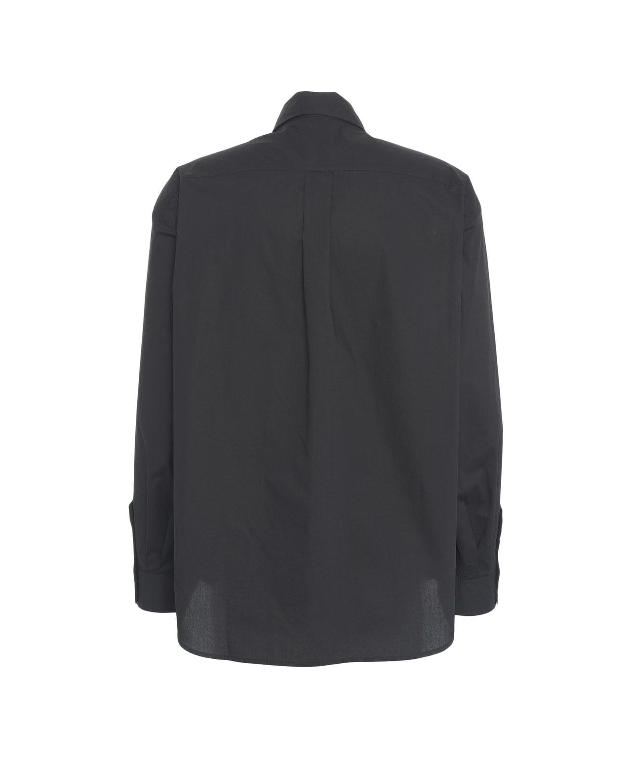 Oversize shirt with pockets Product Image