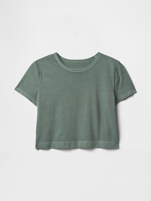 Organic Cotton VintageSoft Crop T-Shirt Product Image