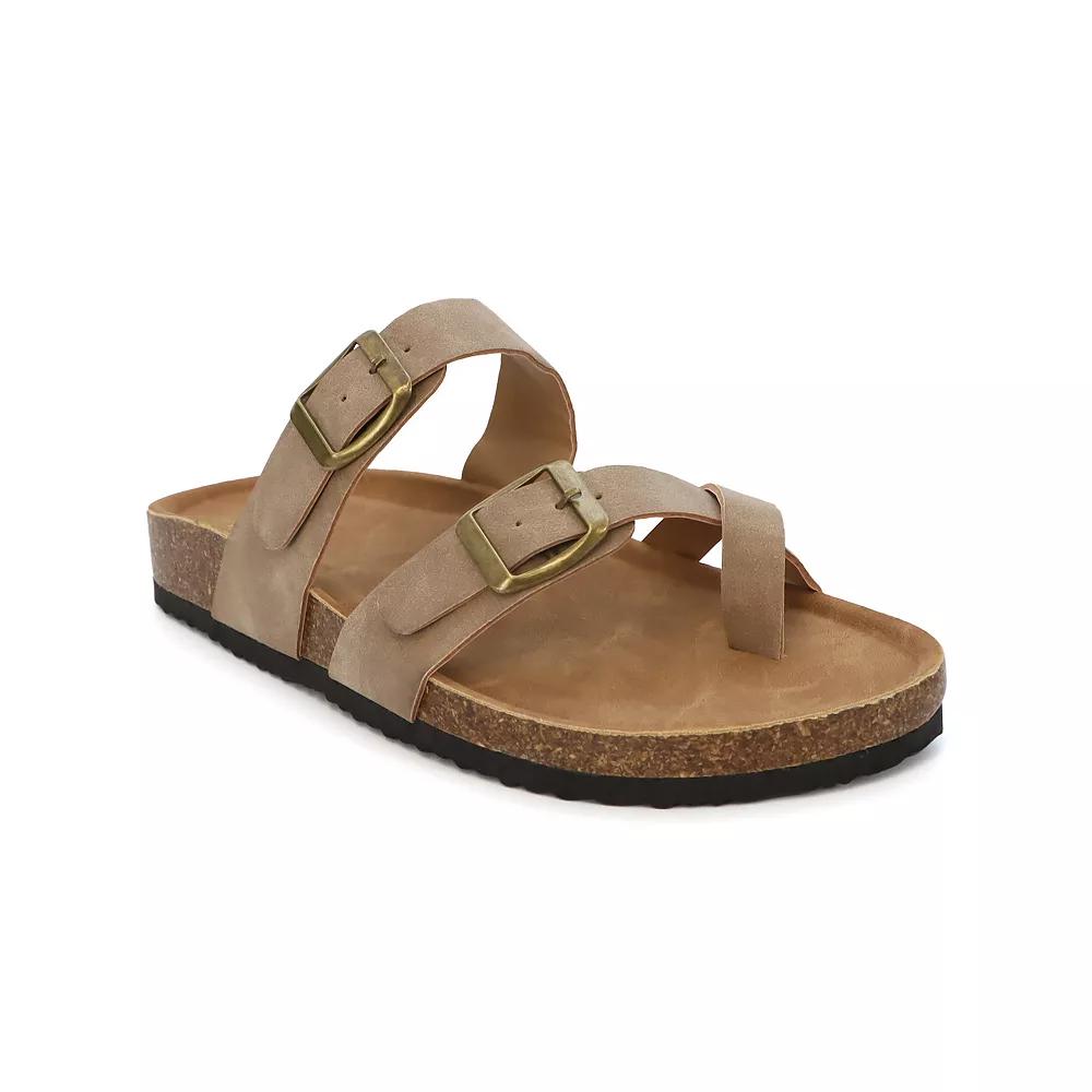 Yoki Gian 280 Women's Cork Footbed Sandals, Size: 8.5, Brown Product Image