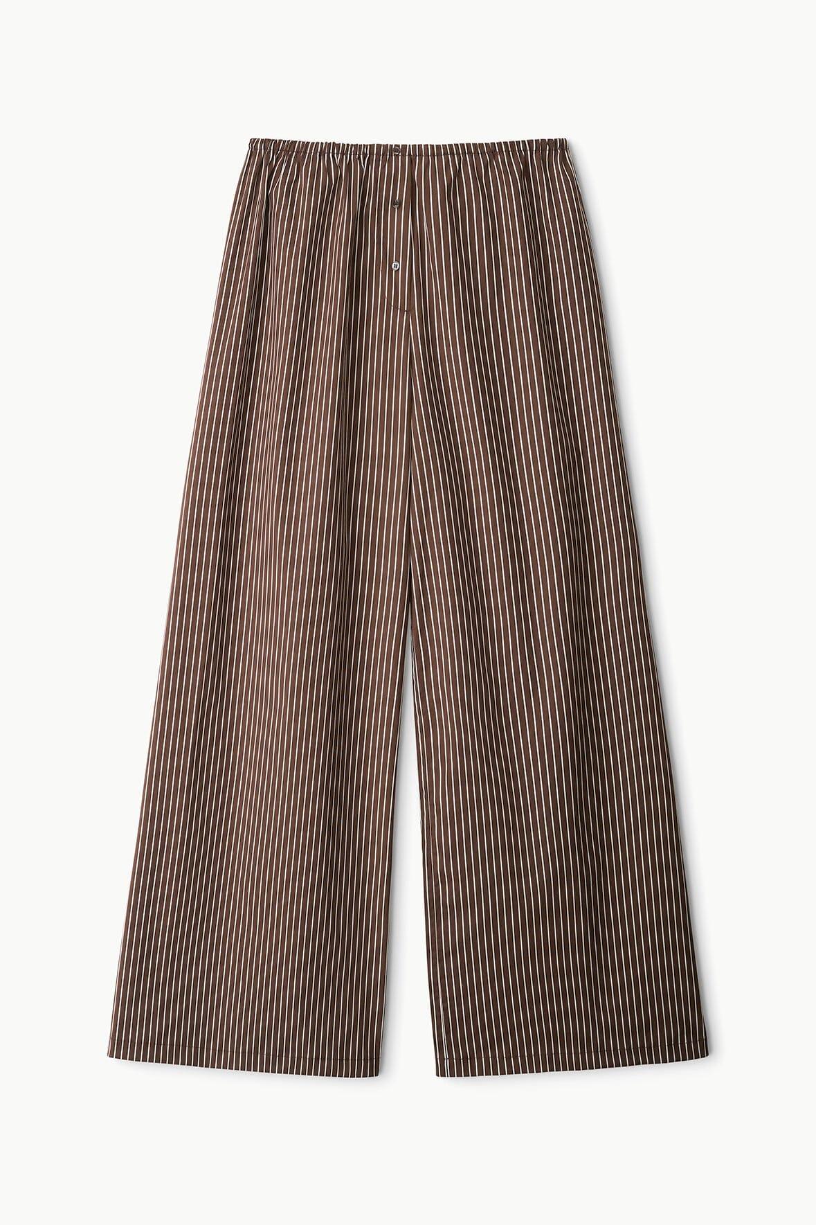 BONFIRE PANT | DARK OAK MICRO STRIPE Product Image