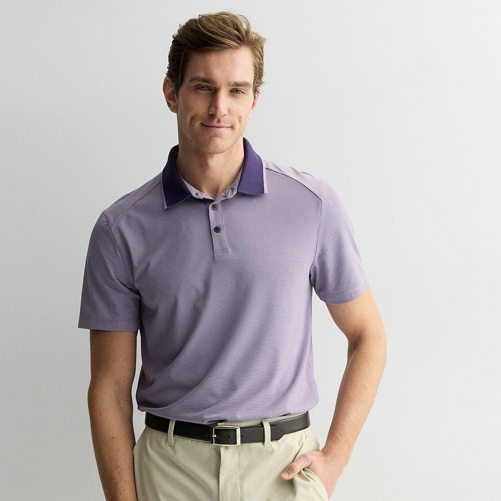 Men's FLX Textured Golf Polo,  Product Image