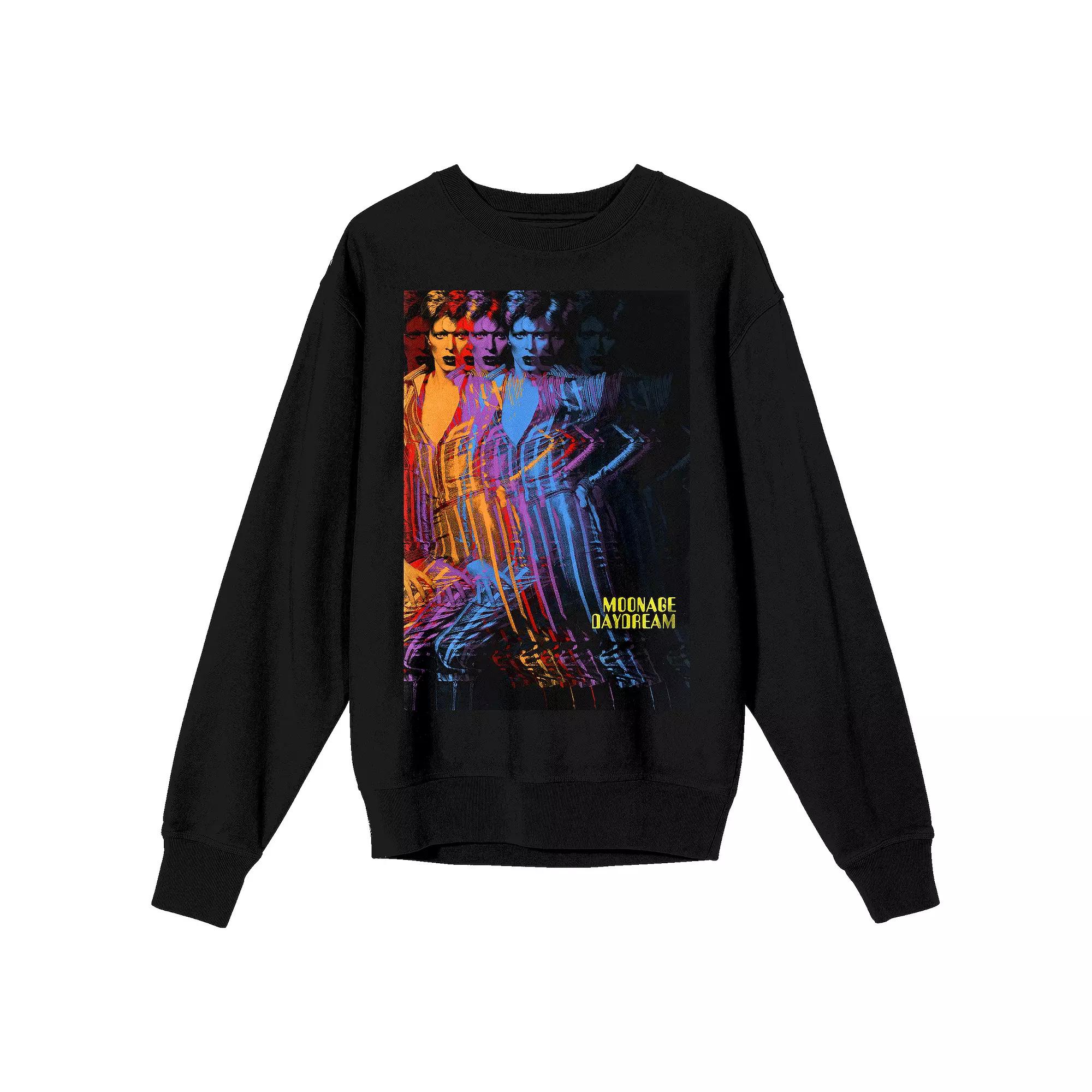 Men's David Bowie Artist Pose Graphic Sweatshirt,  Product Image