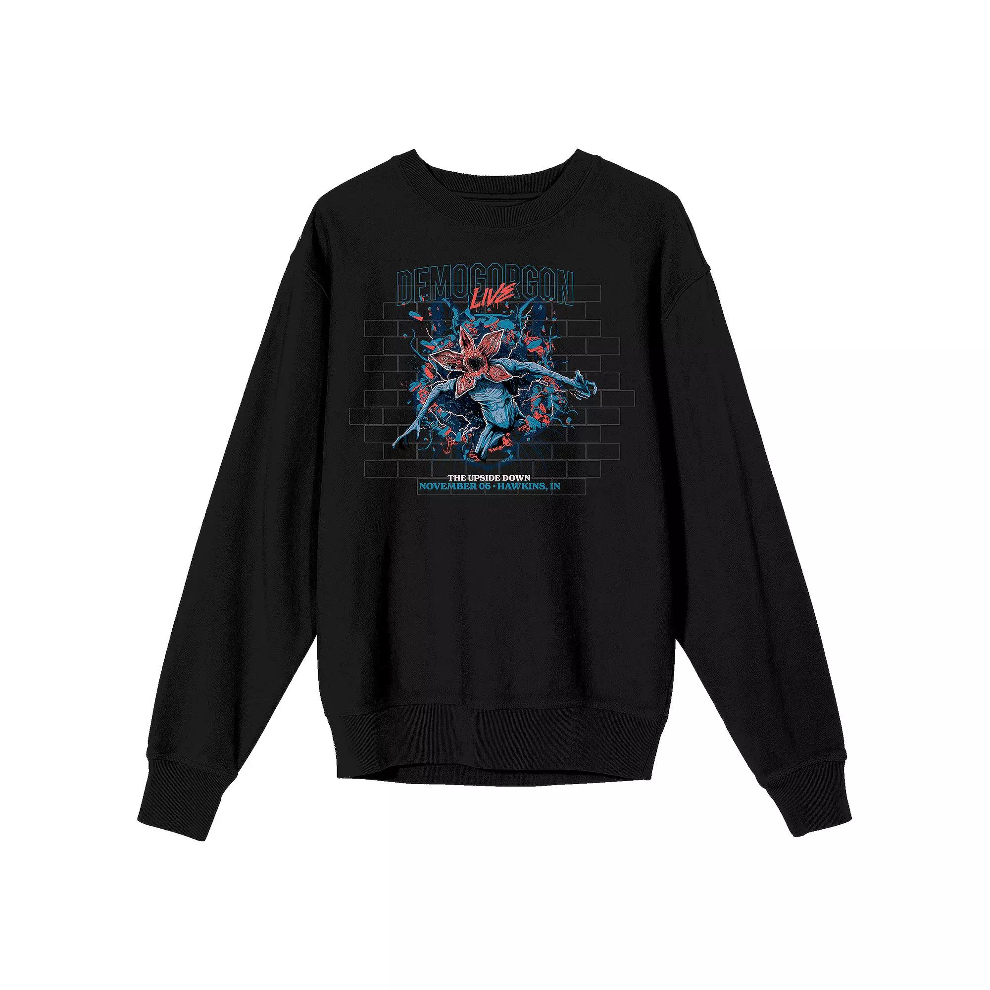 Men's Stranger Things Demogorgon Long Sleeve Graphic Tee,  Product Image