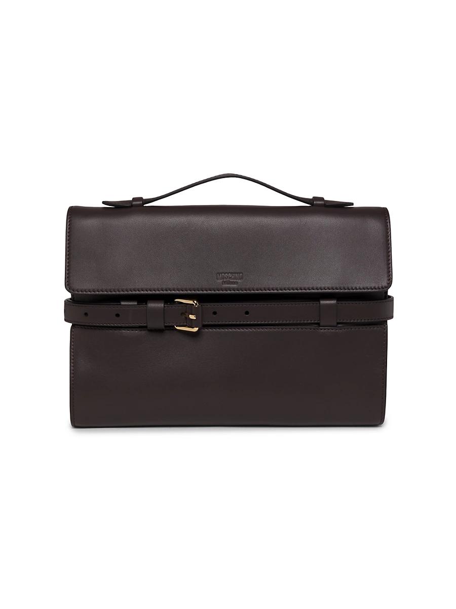 Womens Tie Me Soft Leather Clutch Product Image