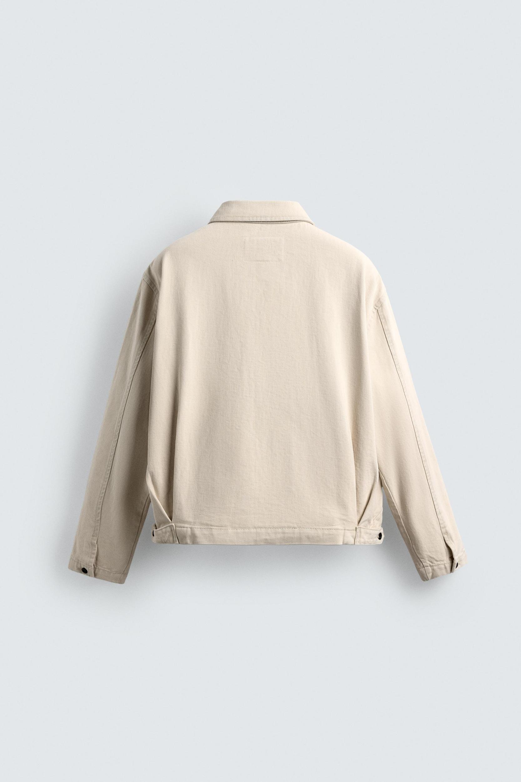 DENIM ZIP-UP JACKET Product Image