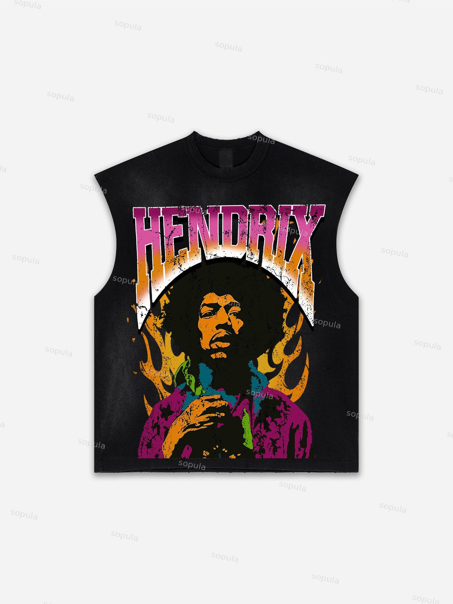 Men's Washed Fly By Choice Graphic Tank Top Product Image