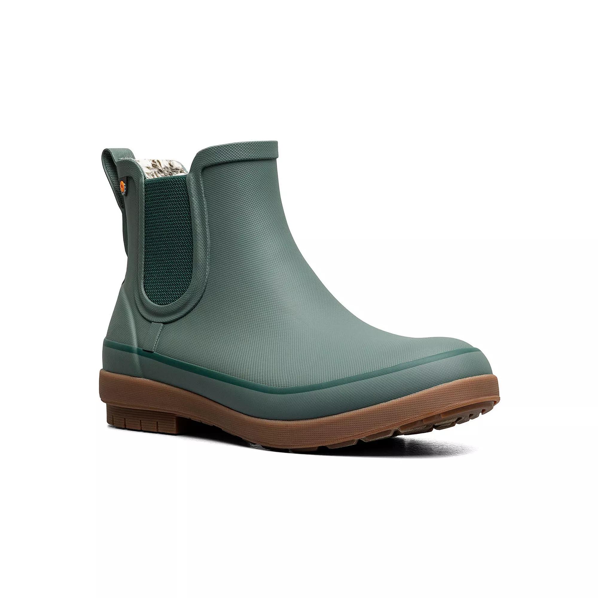BOGS Amanda II Women's Waterproof Chelsea Rain Boots, Size: 11, Dark Green Product Image