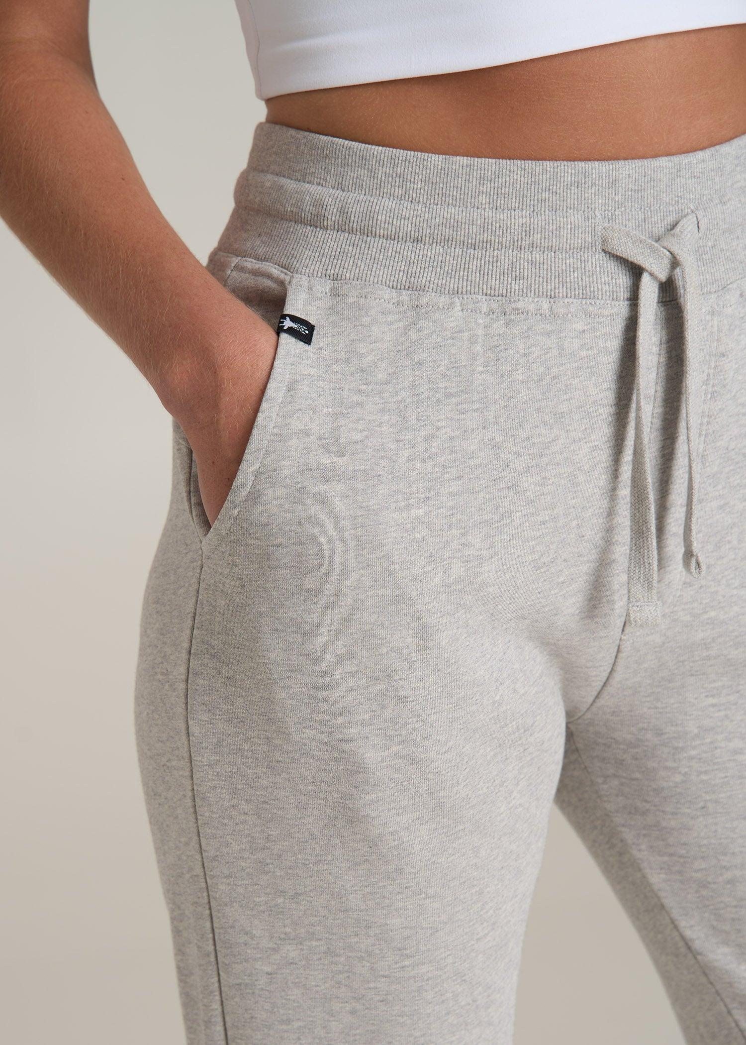 Wearever 2.0 French Terry Joggers for Tall Women in Grey Mix Female Product Image