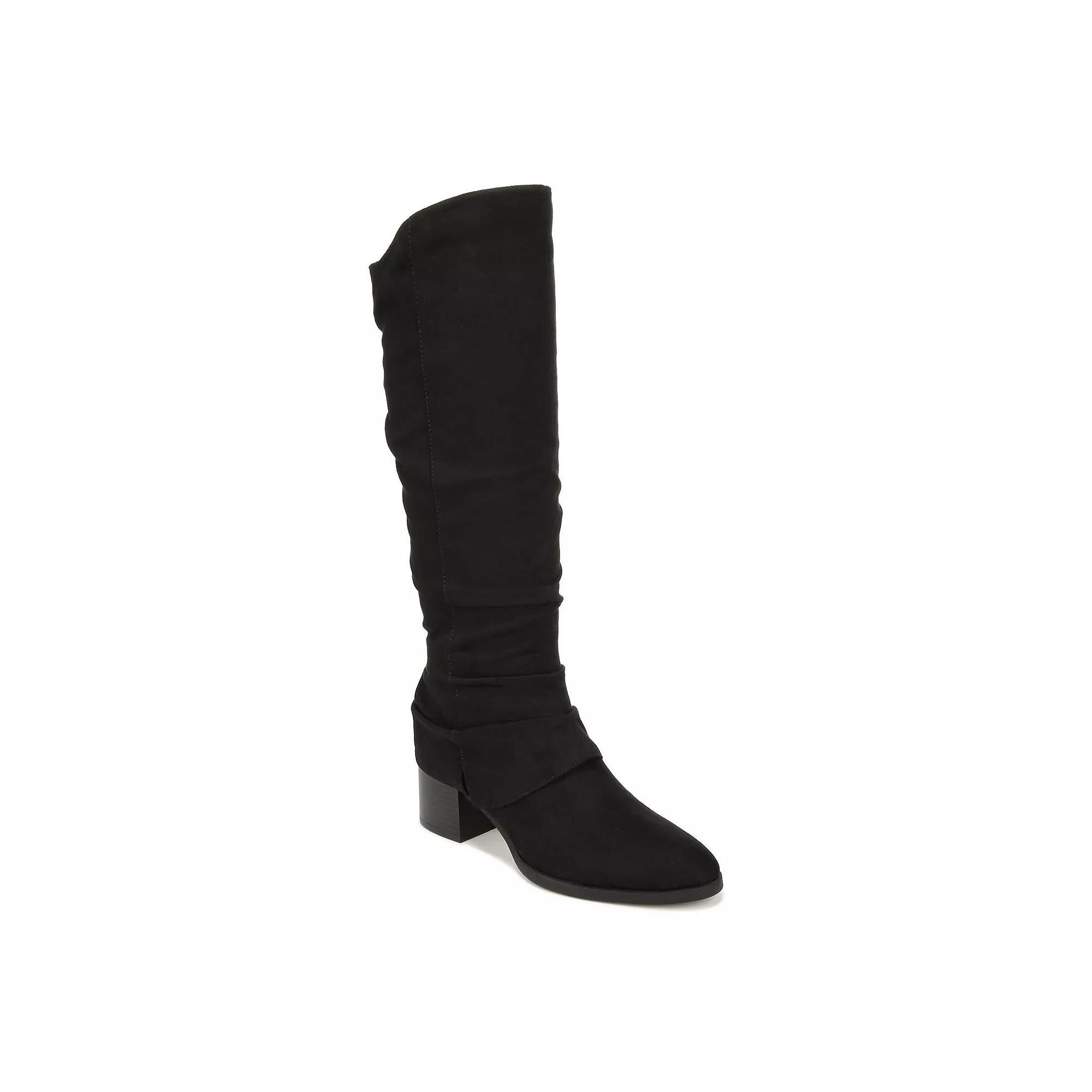 LifeStride Delilah Women's Knee-High Slouch Boots, Size: 7 Wide, Black Product Image