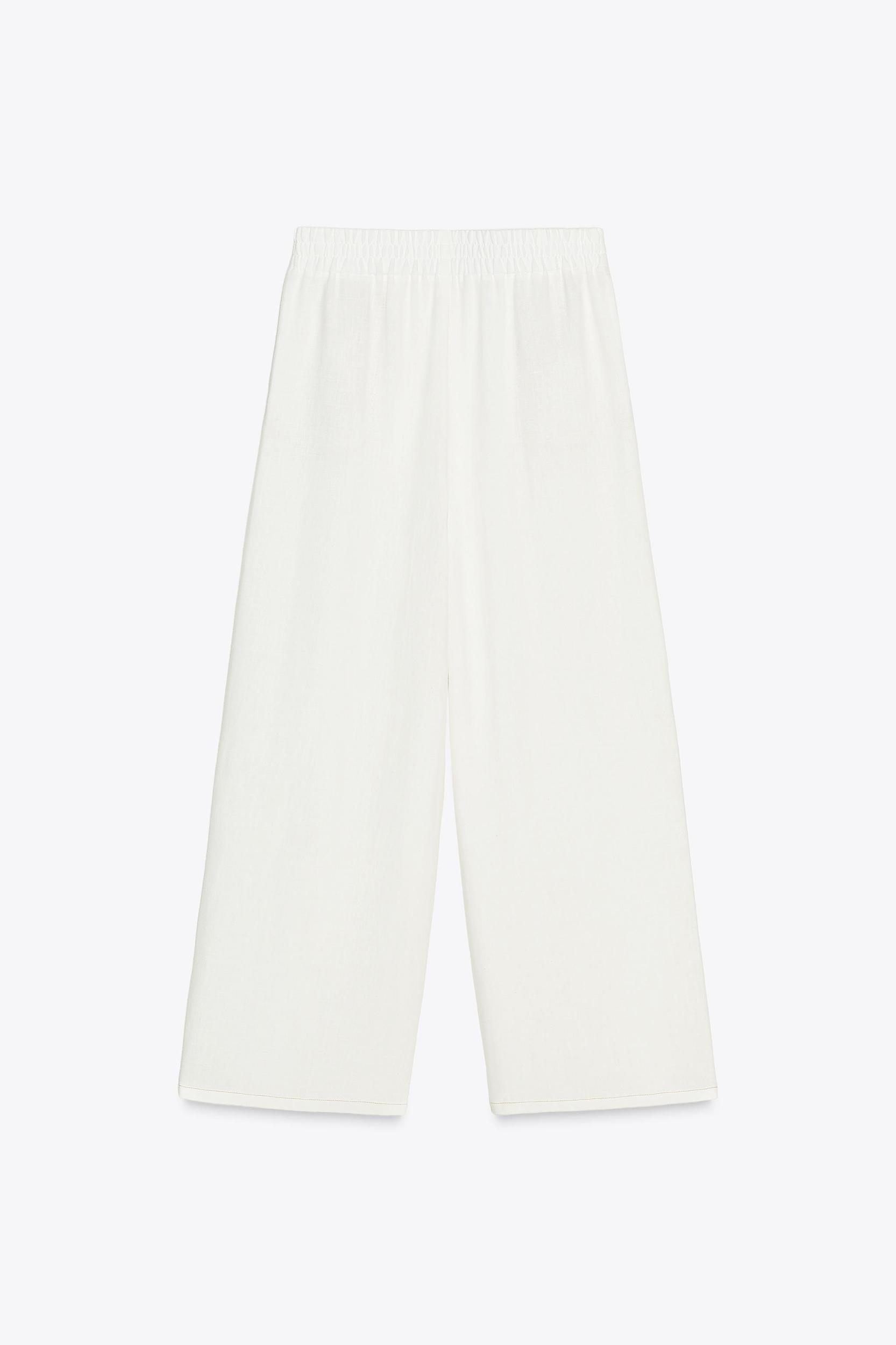 RUSTIC WIDE LEG RAMIE PANTS Product Image