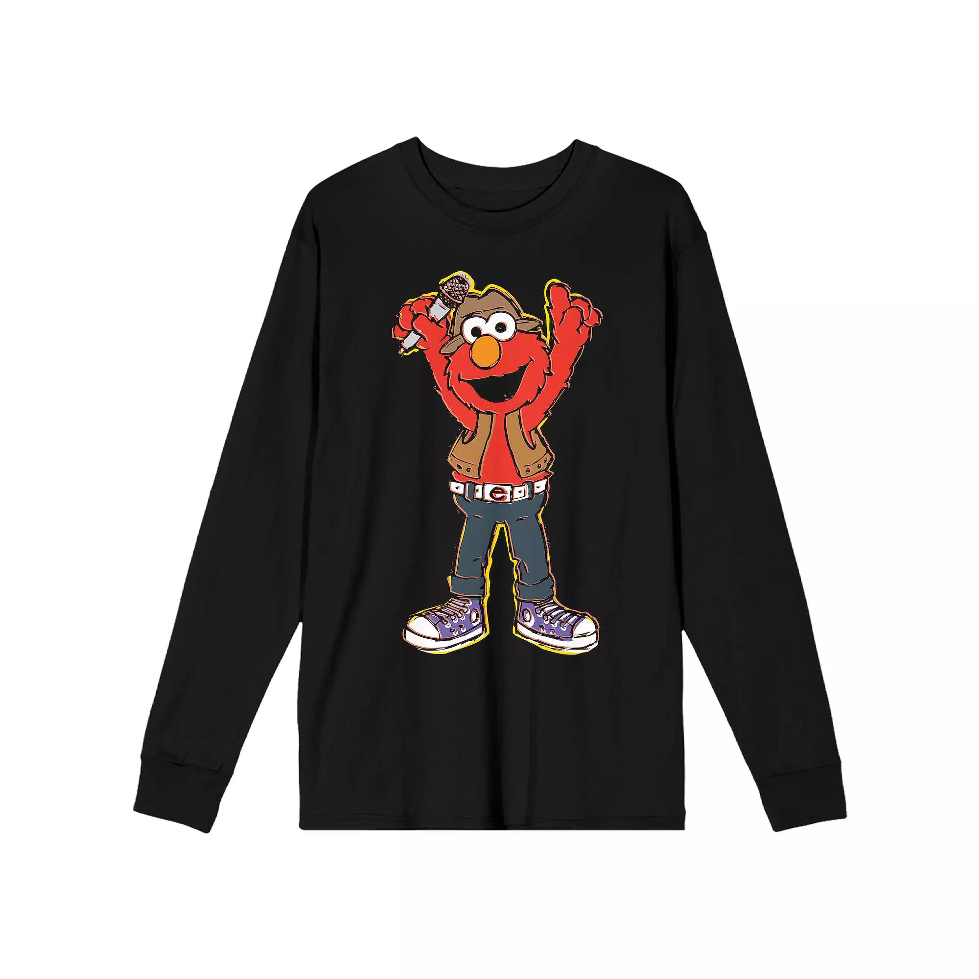 Men's Mr. Men And Little Miss Meme "Mr. Got a New Fade" Long Sleeve Graphic Tee, Size: XXL, Black Product Image