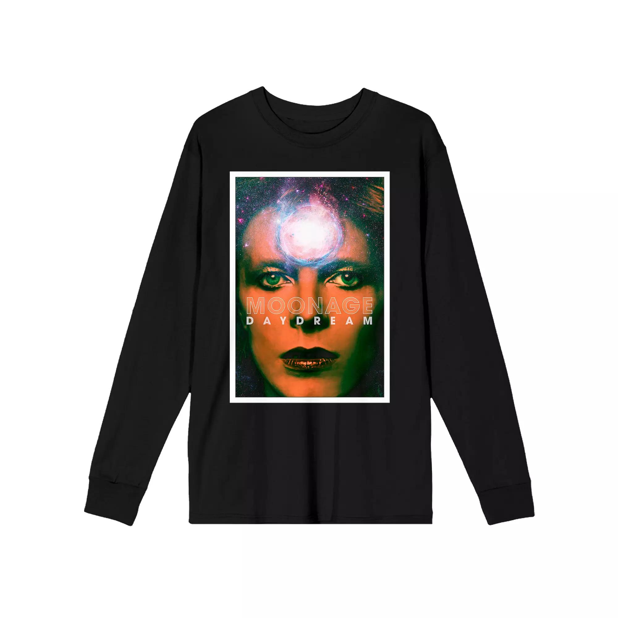 Men's David Bowie Moonage Daydream Close-Up Graphic Tee,  Product Image