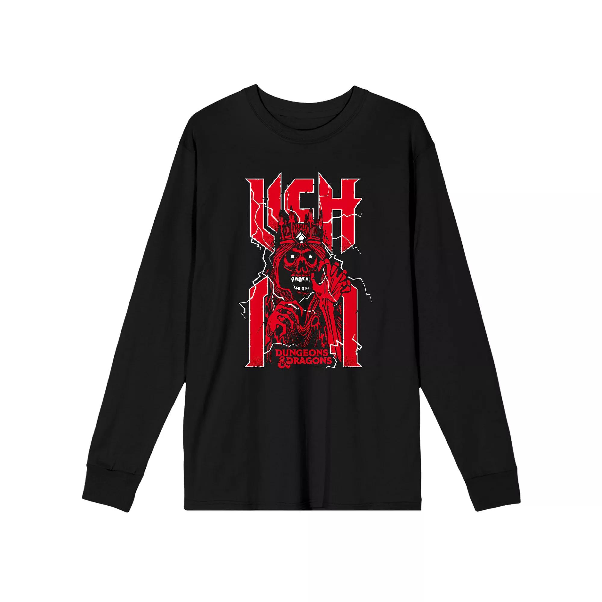 Men's Dungeons & Dragons Lich Long Sleeve Tee,  Product Image