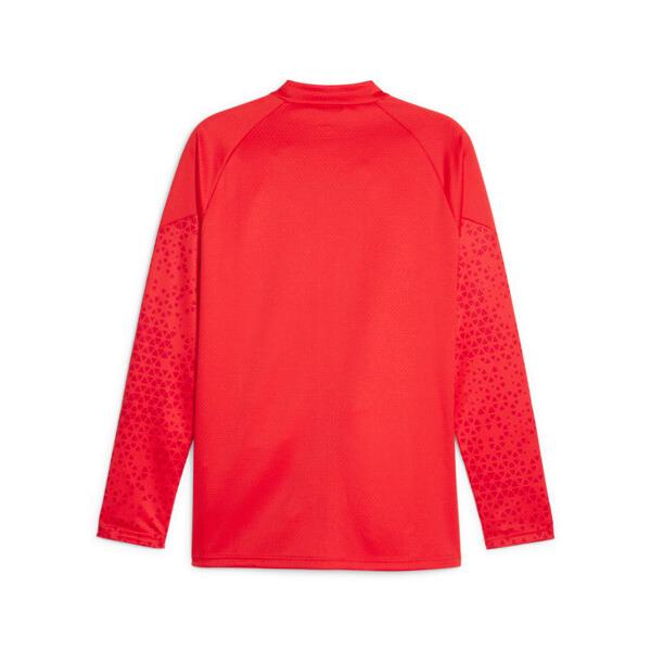 PUMA AC Milan Men's Soccer Training Jacket in For All Time Red/Feather Grey Product Image