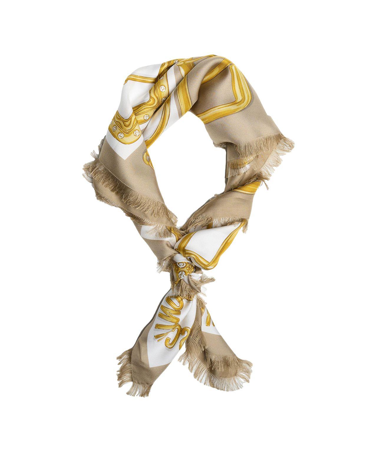 Silk scarf with print Product Image
