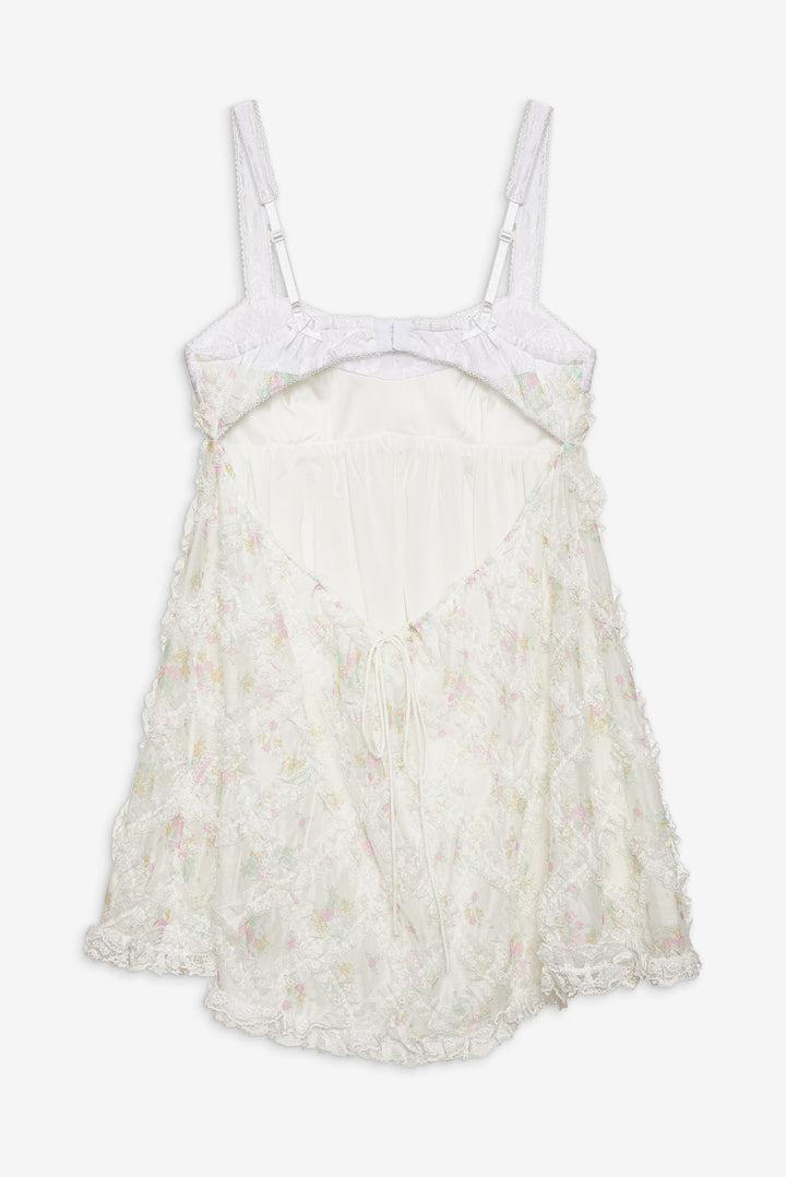 Nova Mini Dress — White Product Image