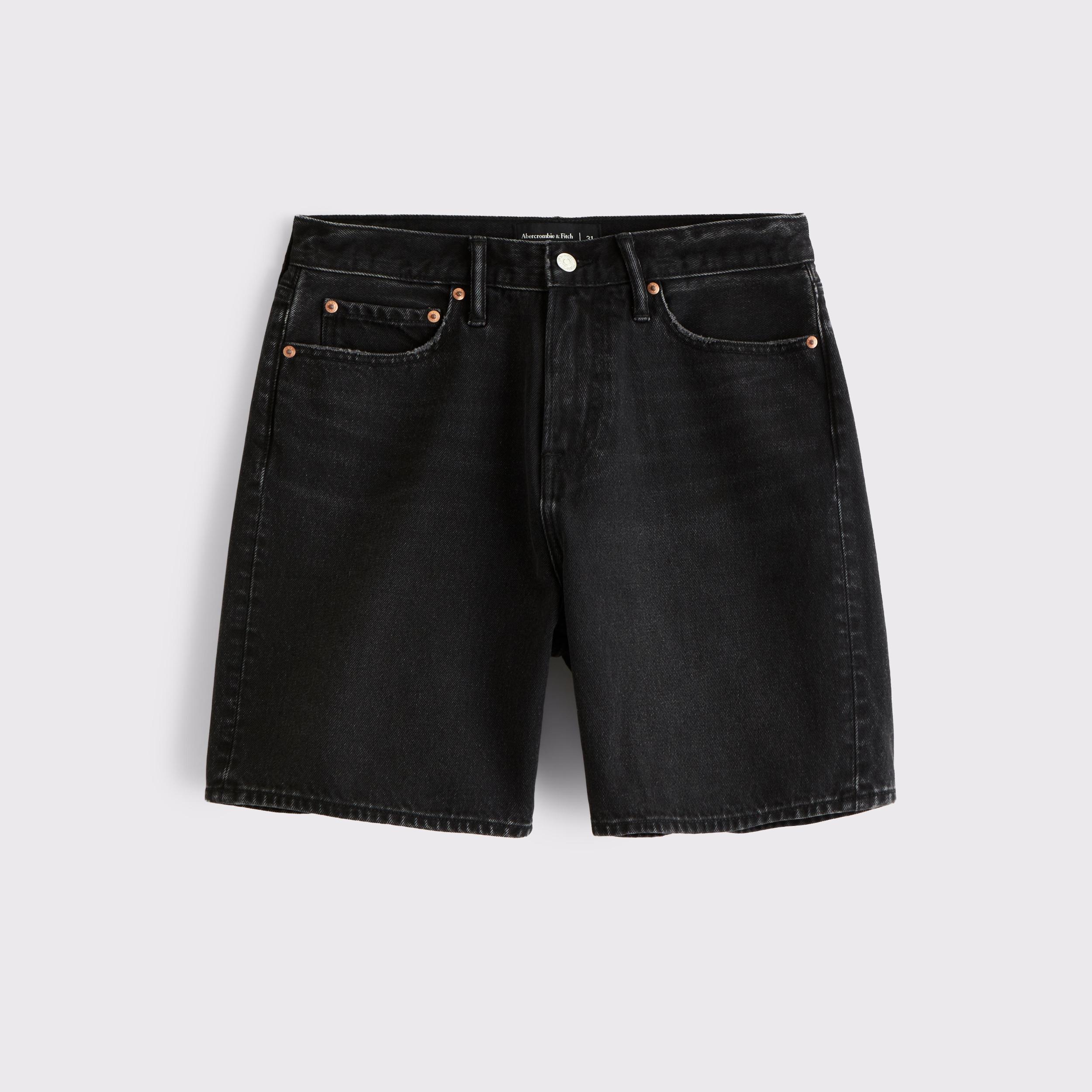 Loose Denim Short Product Image