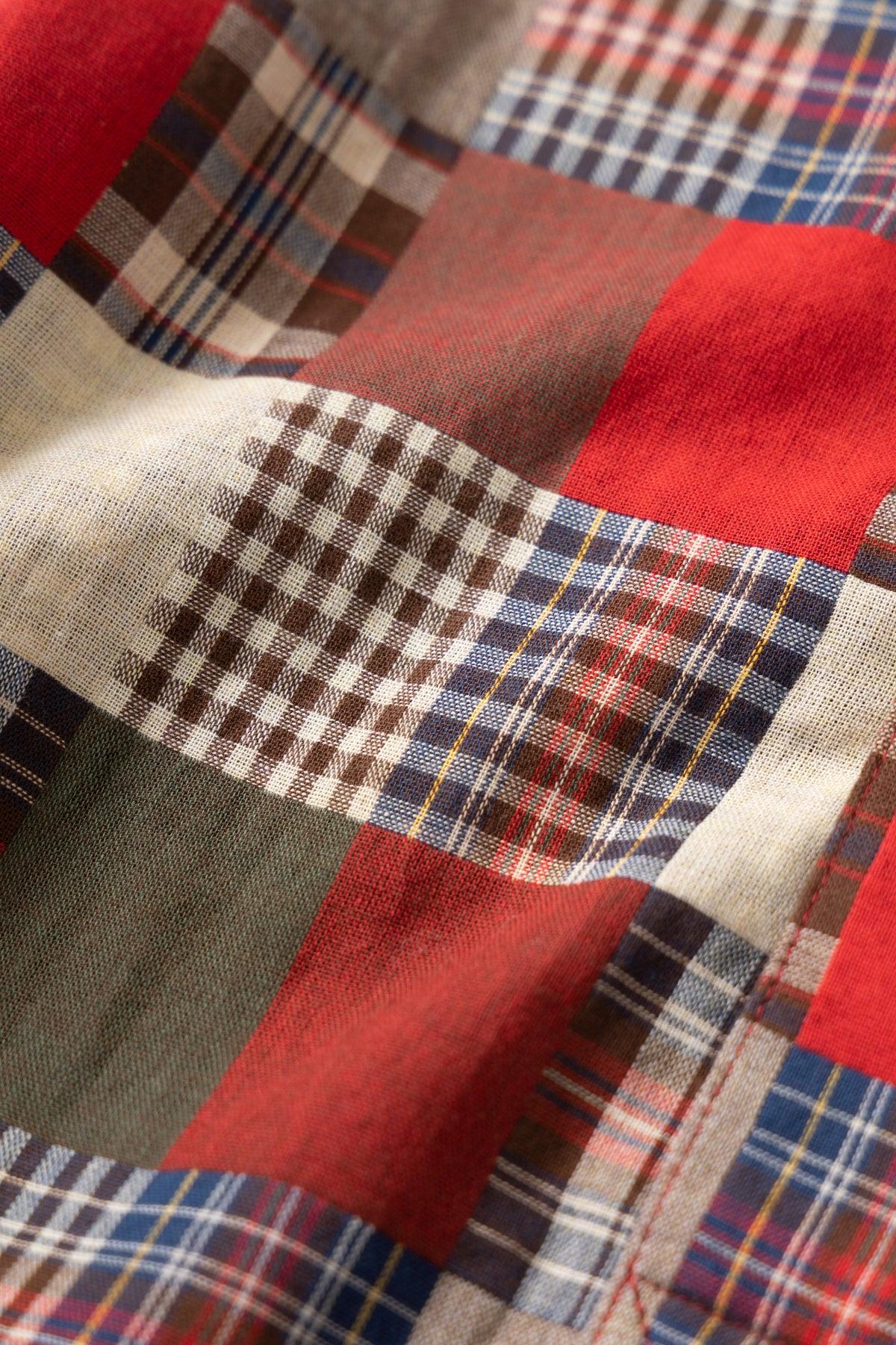 Blacksmith - Striped Two Button Popover - Plaid Product Image