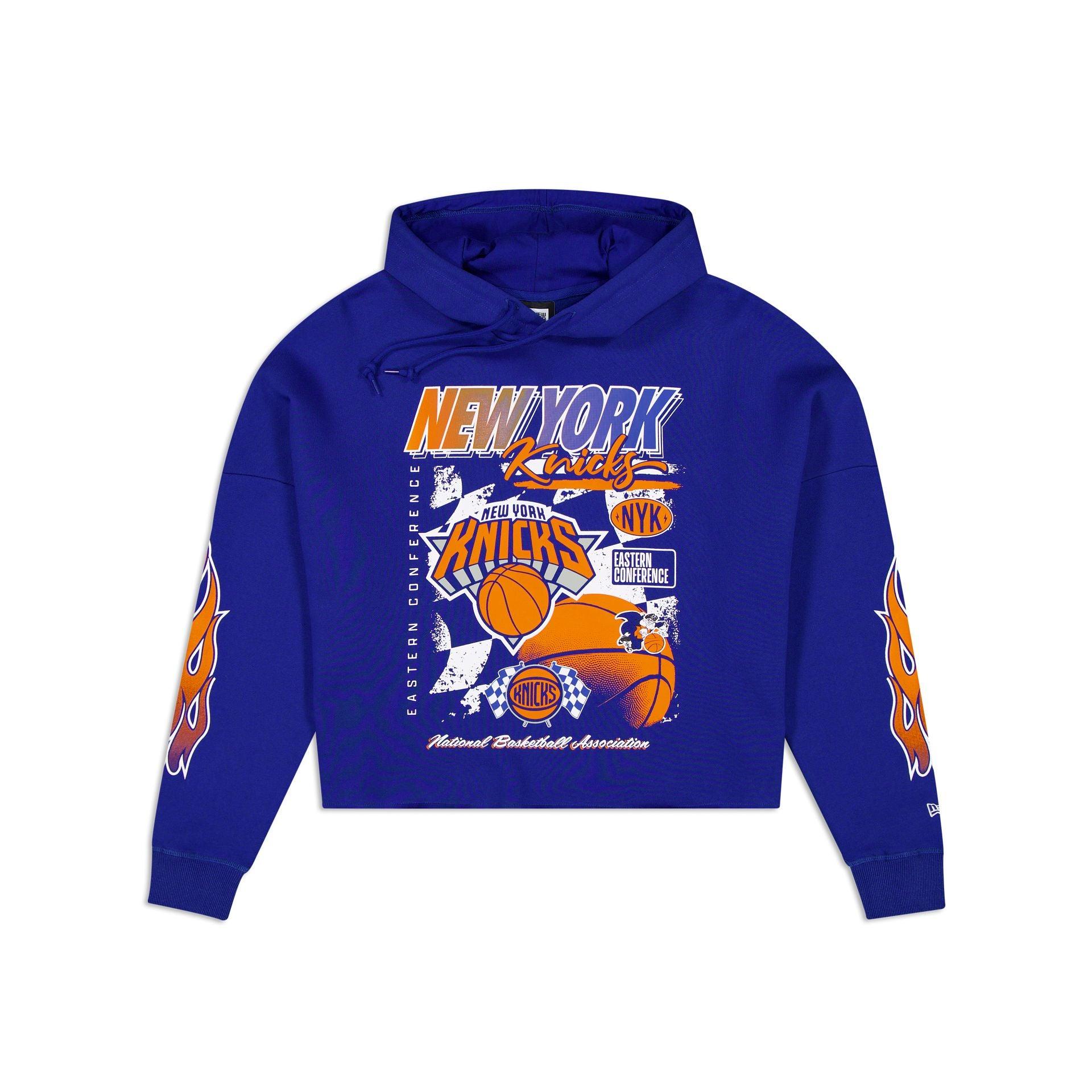New York Knicks 2024 Rally Drive Women's Hoodie Product Image