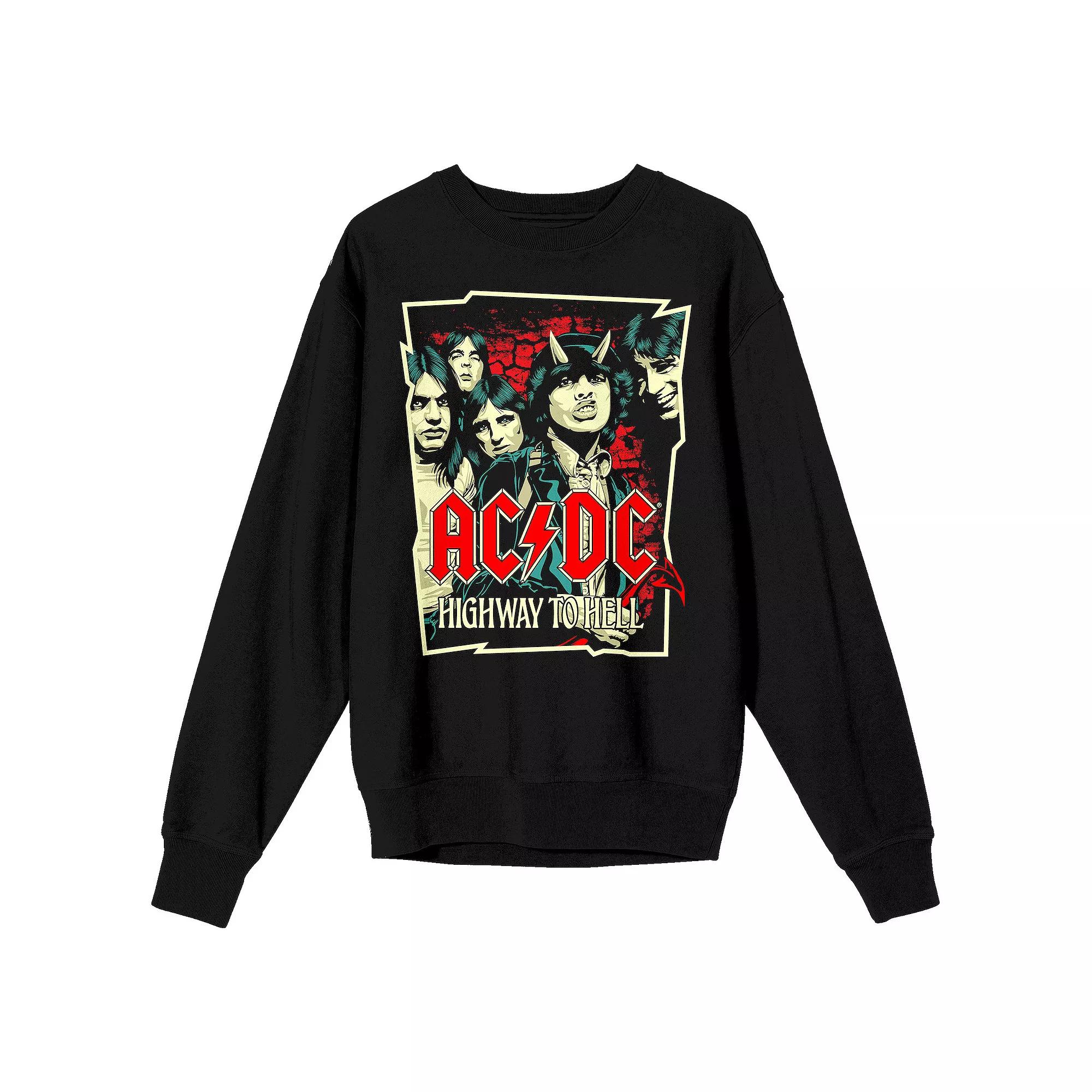 Men's AC/DC Highway To Hell Graphic Tee, Size: XL, Black Product Image