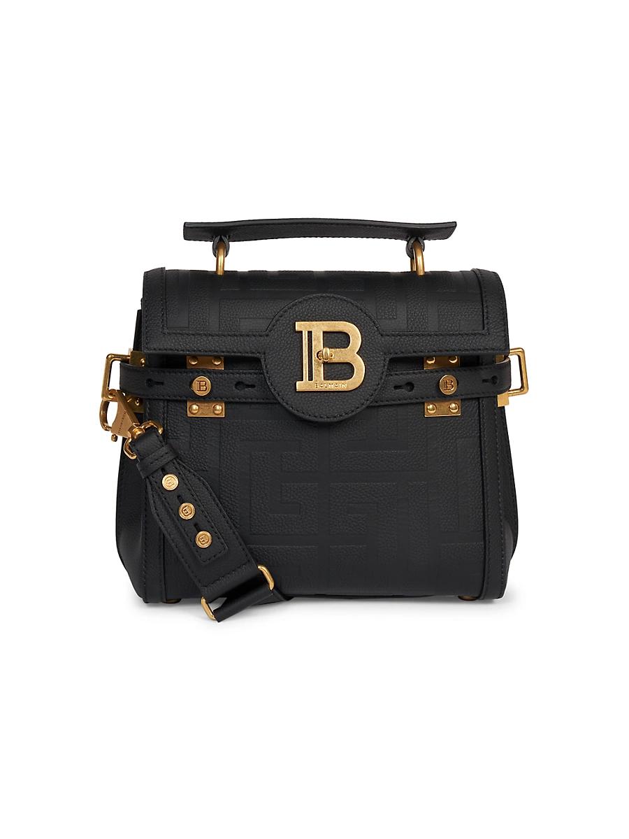 Womens B-Buzz 23 Monogram-Embossed Leather Top-Handle Bag Product Image