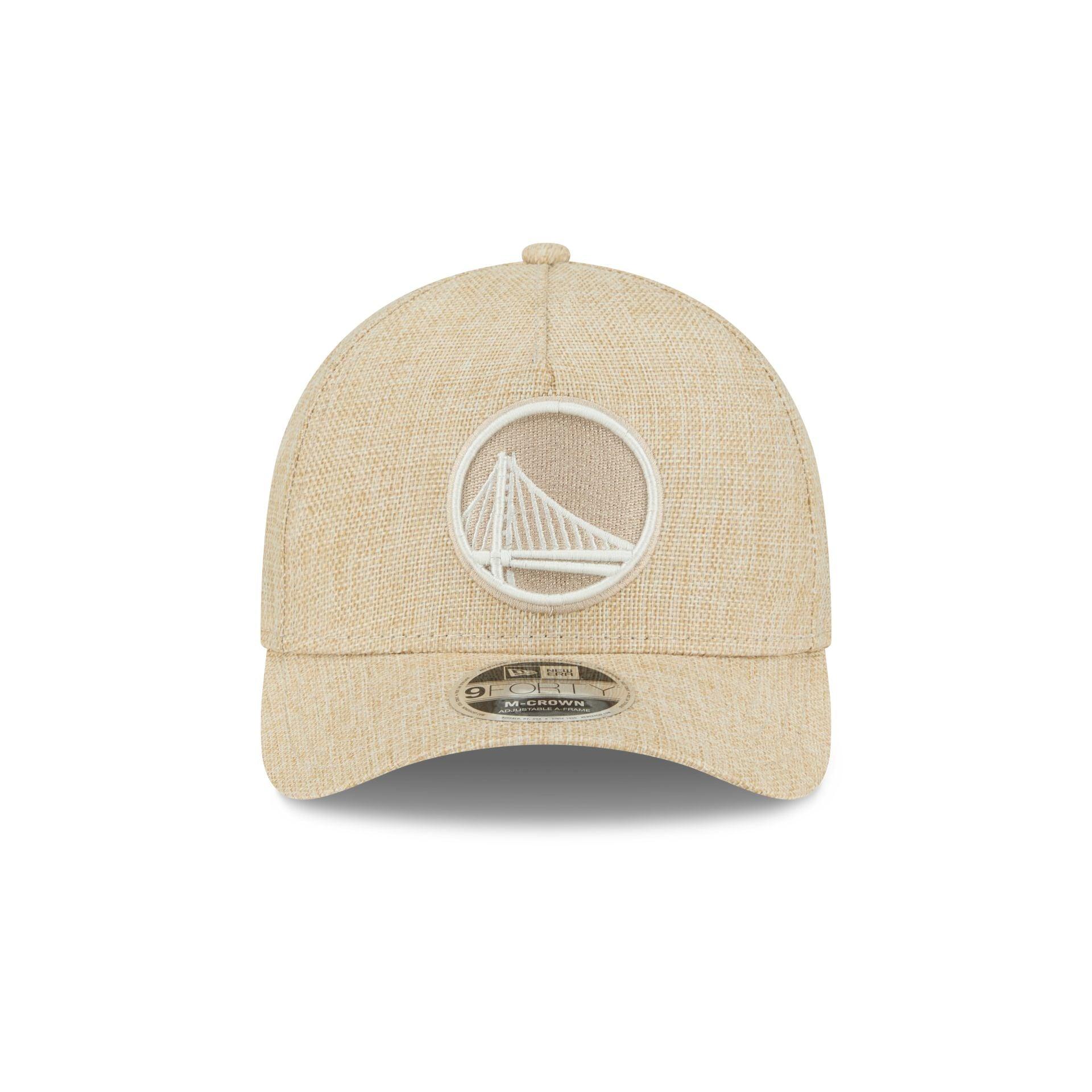 Golden State Warriors Cotton Weave Stone 9FORTY M-Crown A-Frame Snapback Hat Male Product Image
