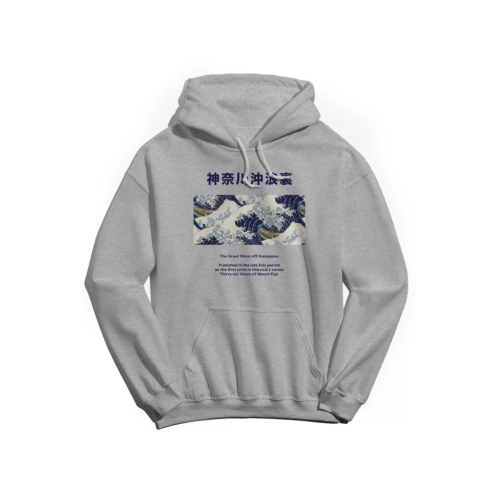 Men's APOH - Hokusai 36 Views Graphic Hoodie,  Product Image