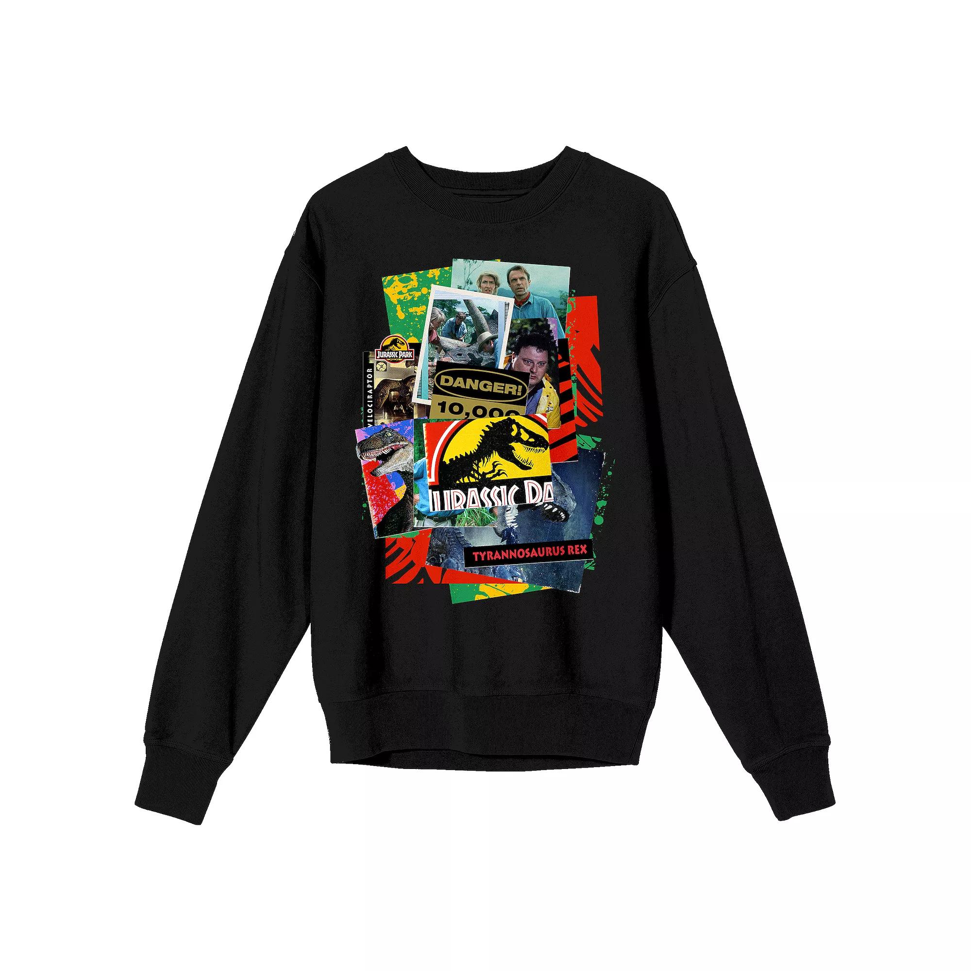 Men's Jurassic Park Movie Collage Graphic Tee,  Product Image