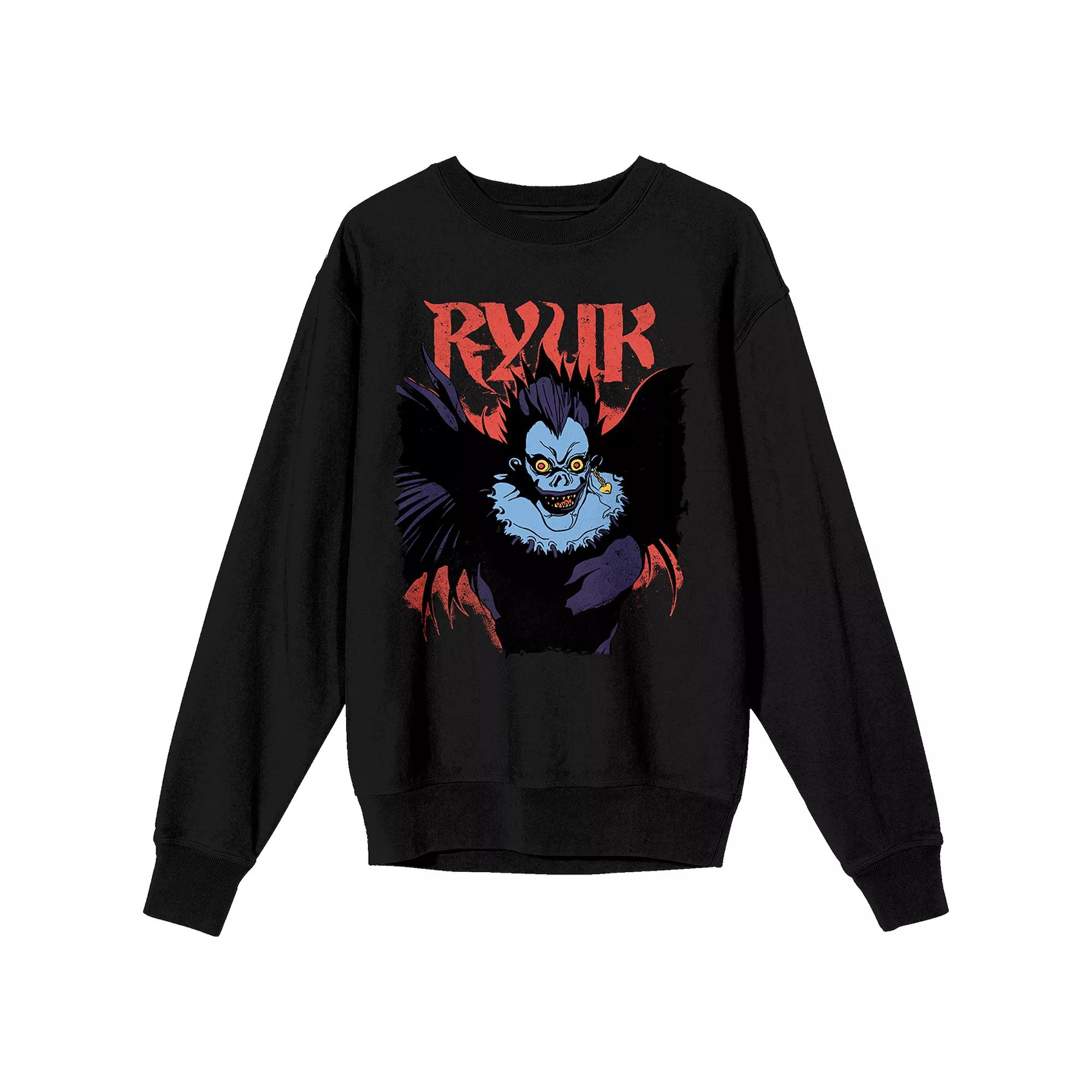 Men's Death Note Ryuk Long Sleeve Graphic Tee,  Product Image