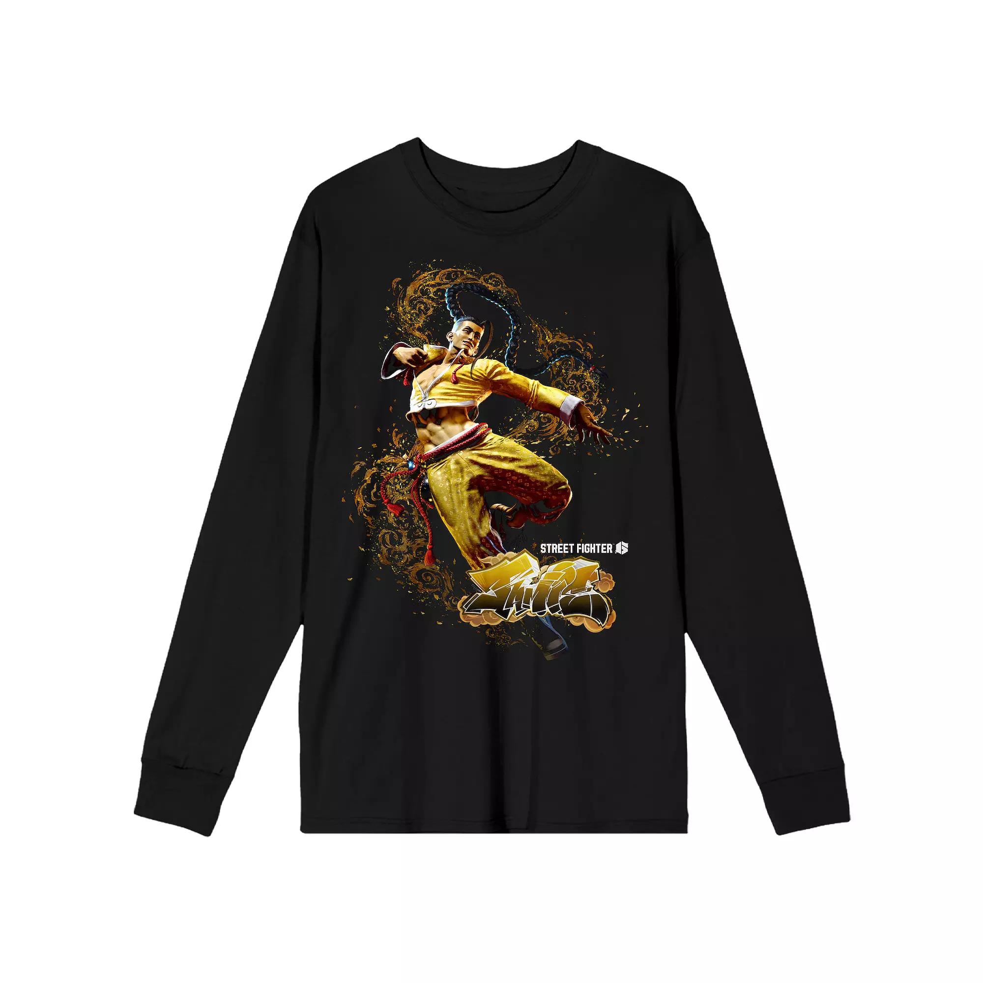 Men's Street Fighter VI Jamie Long Sleeve Graphic Tee,  Product Image