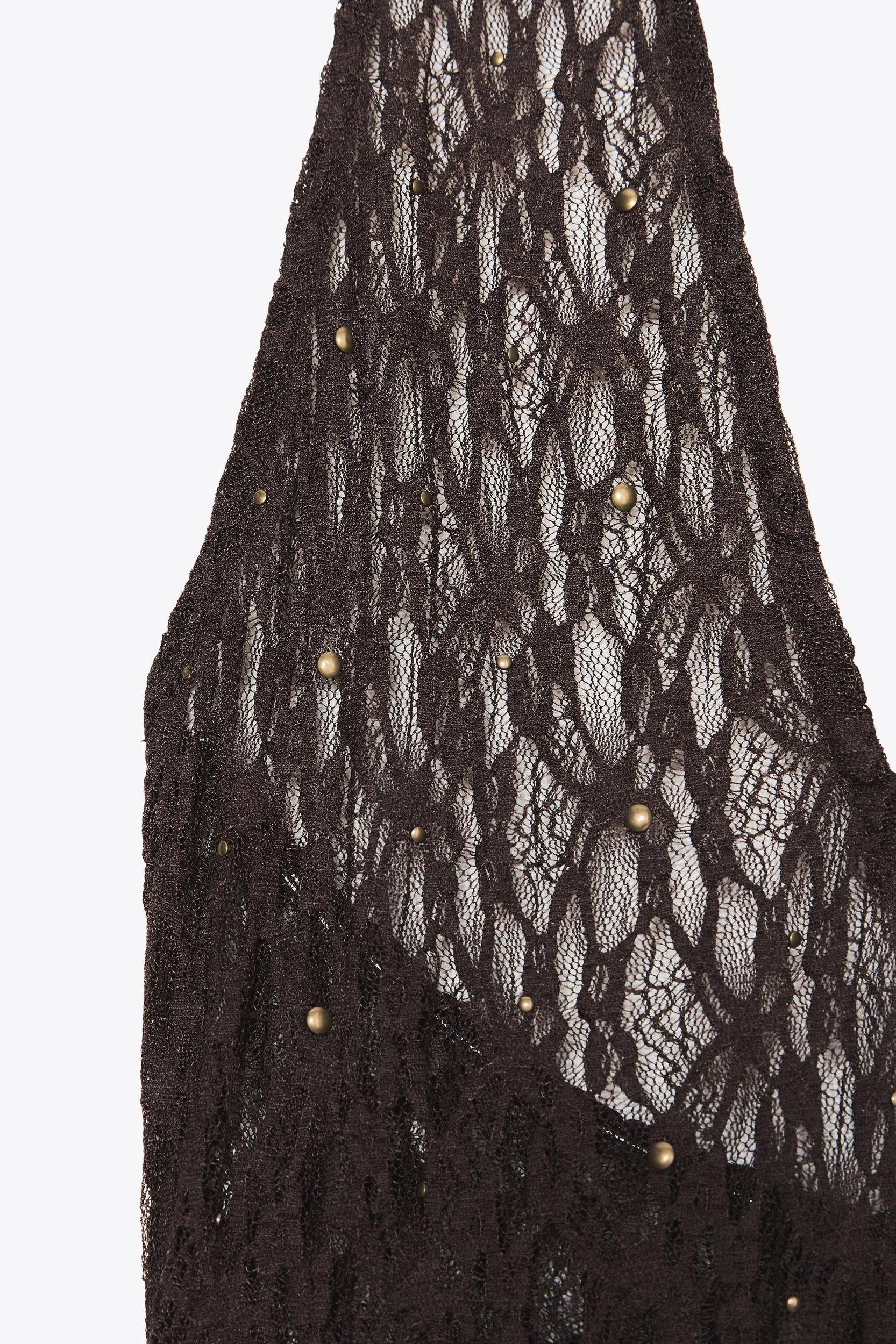 STUDDED SCARF DRESS Product Image