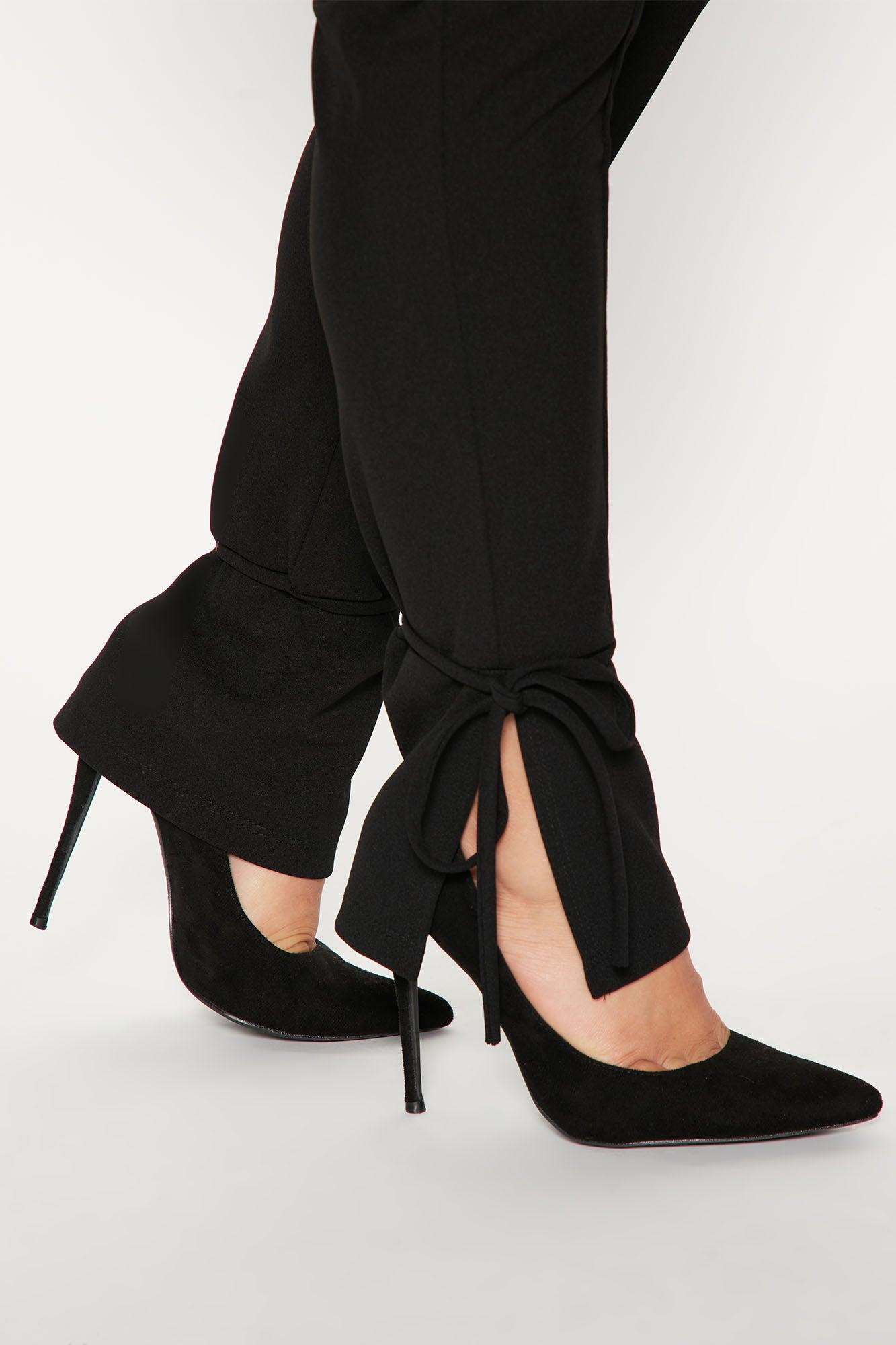 Head Of The Table Pant Suit - Black Product Image