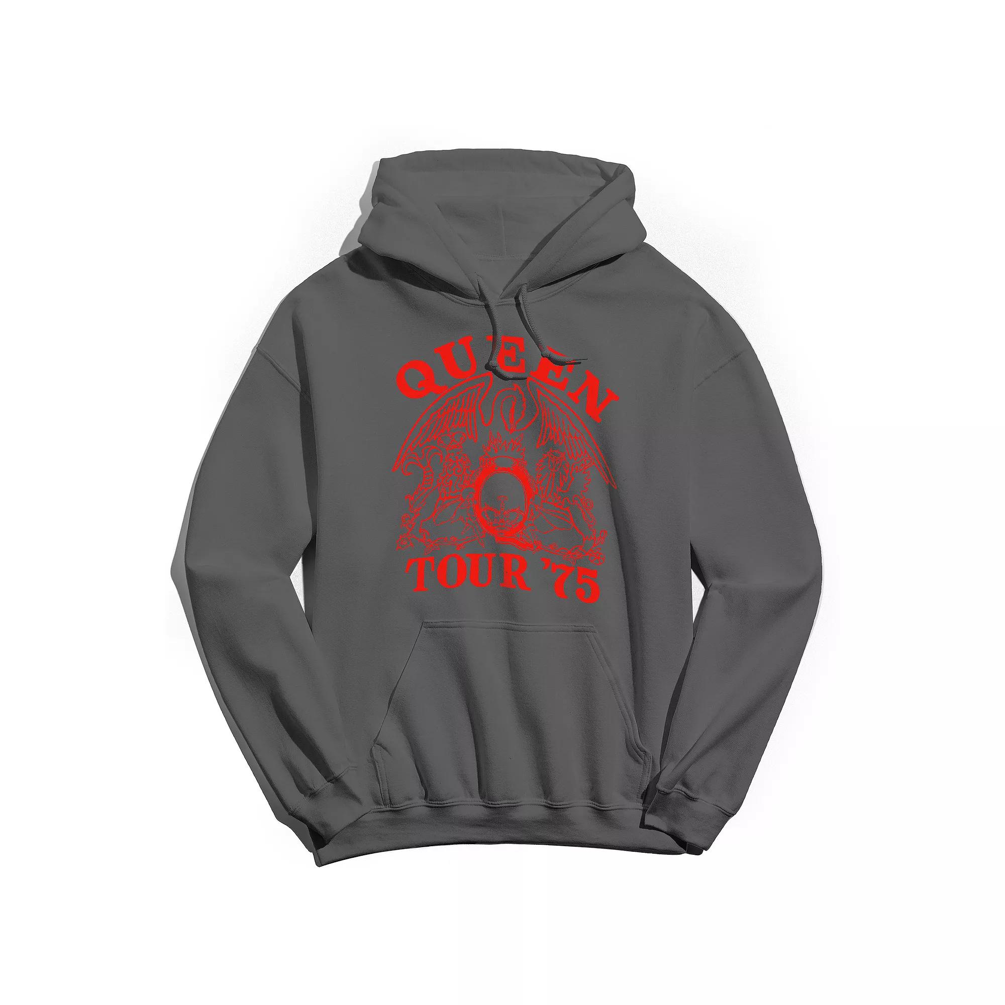 Men's Happy Merry Blah Hoodie, Women's, Size: XL, Navy Grey Product Image