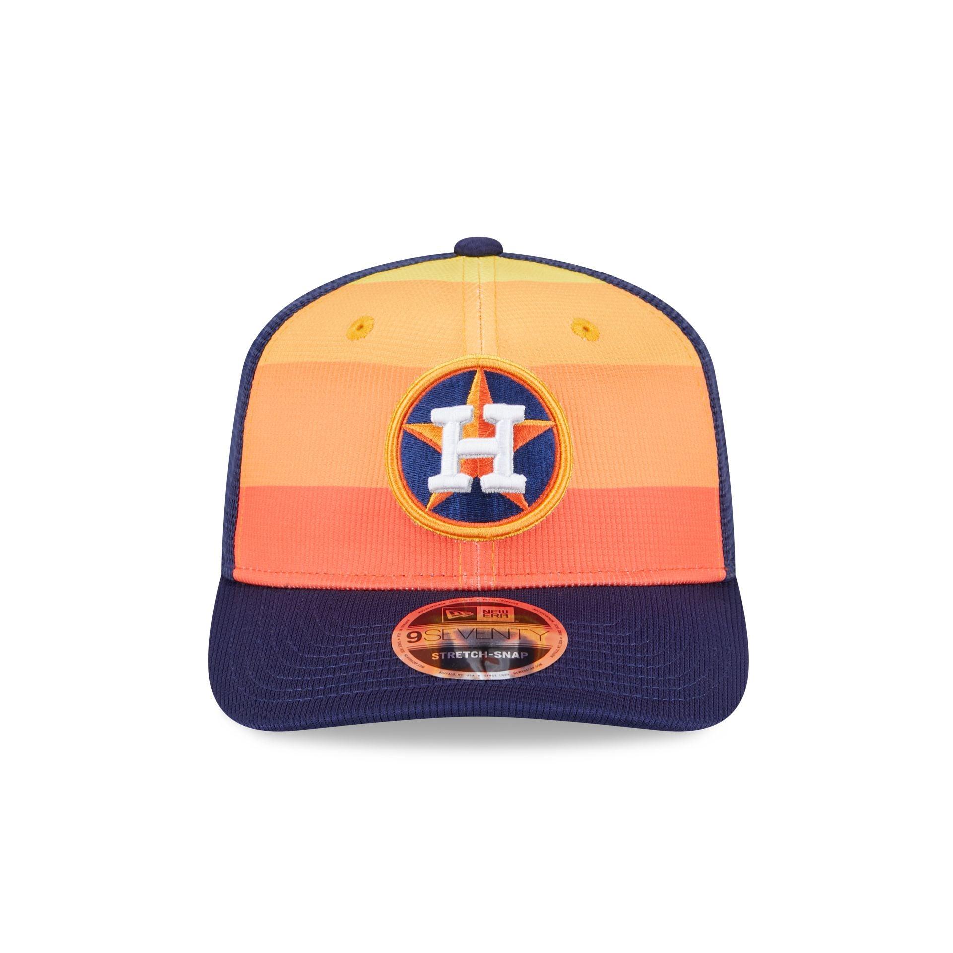 Houston Astros 2025 Batting Practice 9SEVENTY Trucker Hat Male Product Image