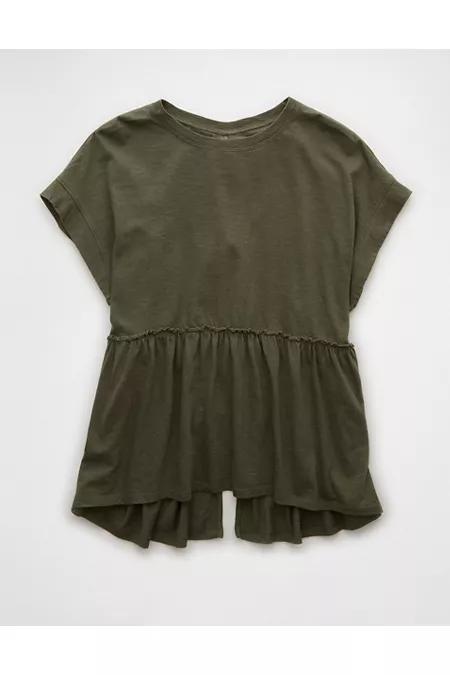 AE Sunchaser Knit Babydoll Swing T-Shirt Womens Product Image