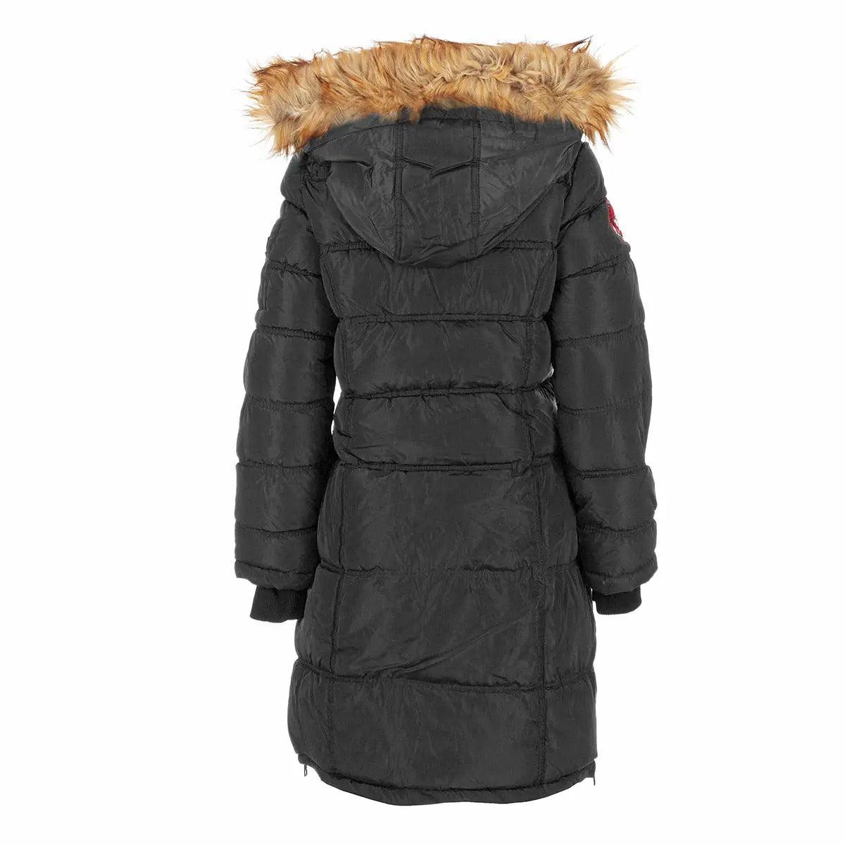 Canada Weather Gear Women's Long Puffer with Sherpa Lined Hood Product Image