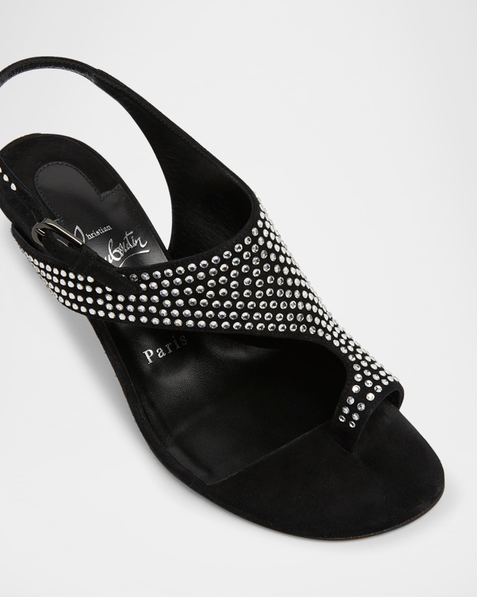 Viva Condora Asymmetrical Red Sole Sandals Product Image