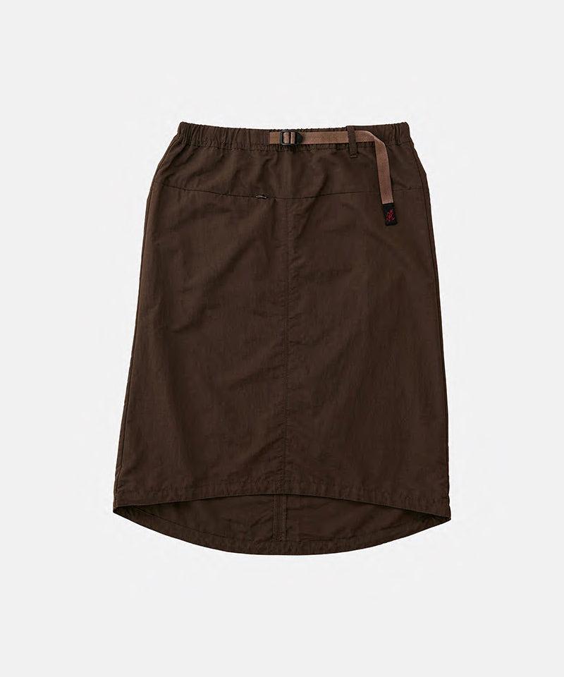 Nylon Packable Midi Skirt Female Product Image