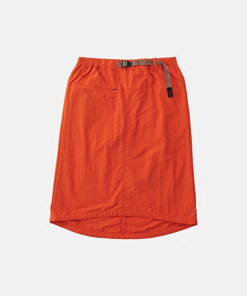 Nylon Packable Midi Skirt Female Product Image