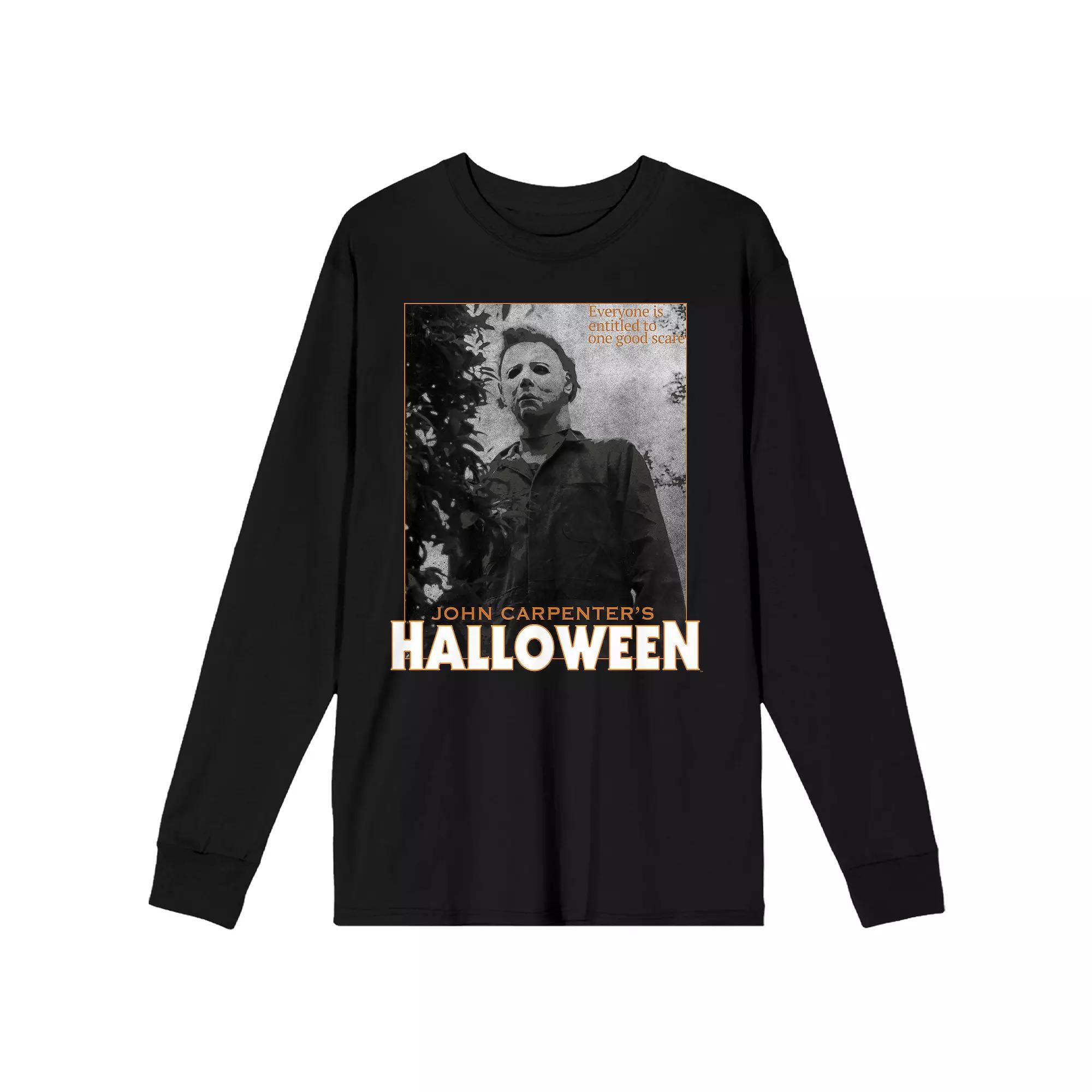 Men's John Carpenters Halloween Long Sleeve Graphic Tee,  Product Image