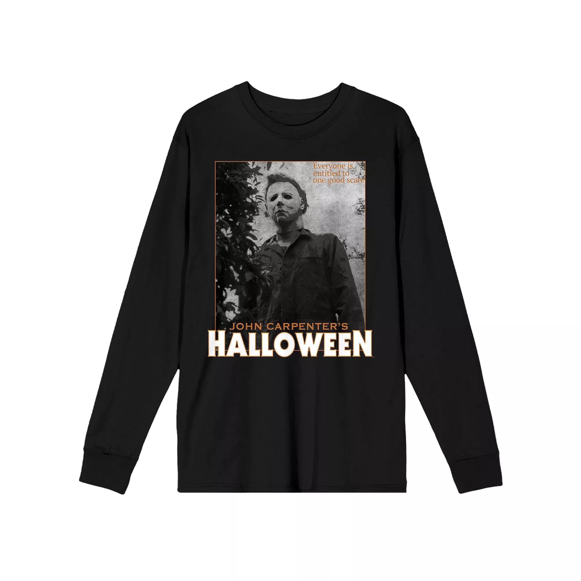 Men's John Carpenters Halloween Long Sleeve Graphic Tee,  Product Image