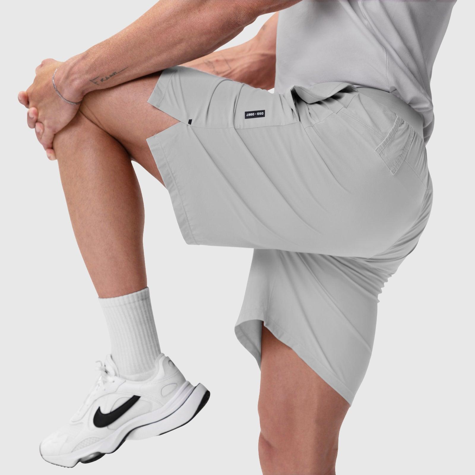 0997. Aerotex™ 8" Training Short - Slate Grey Product Image