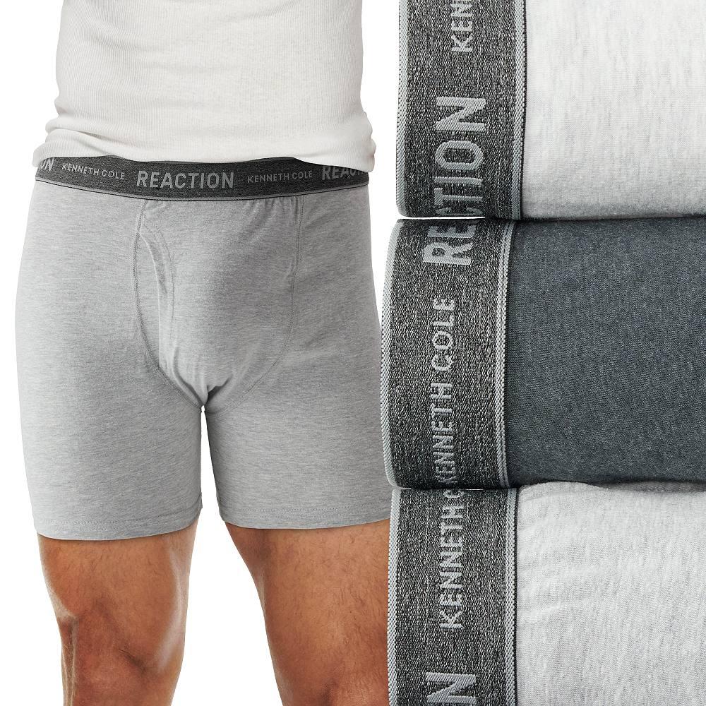 Mens Kenneth Cole Reaction 3-Pack Boxer Briefs Product Image