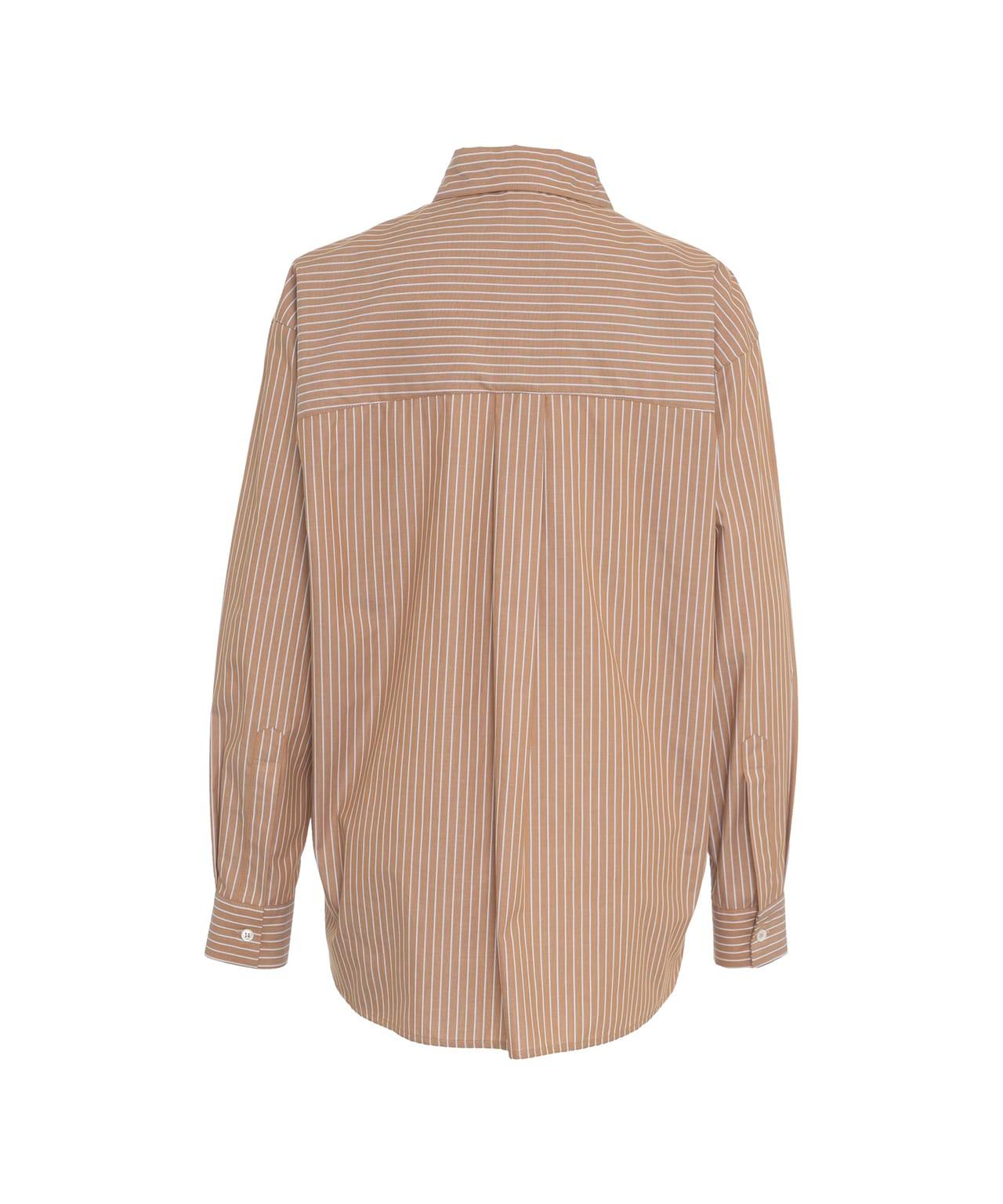 Striped oversized shirt Product Image