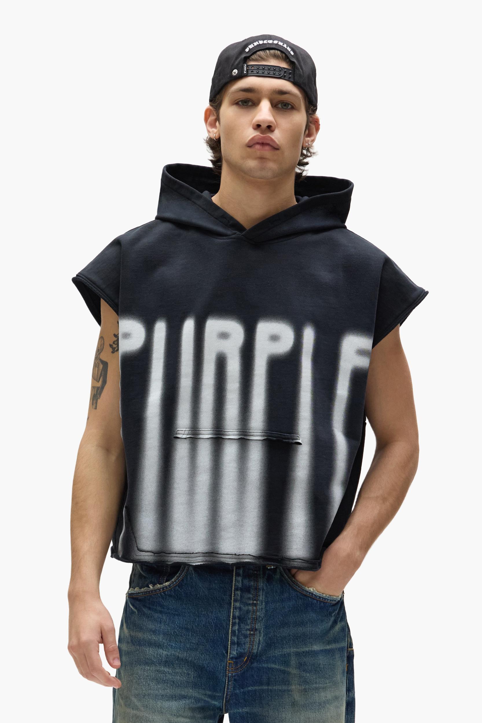 Sleeveless Hoodie Male Product Image