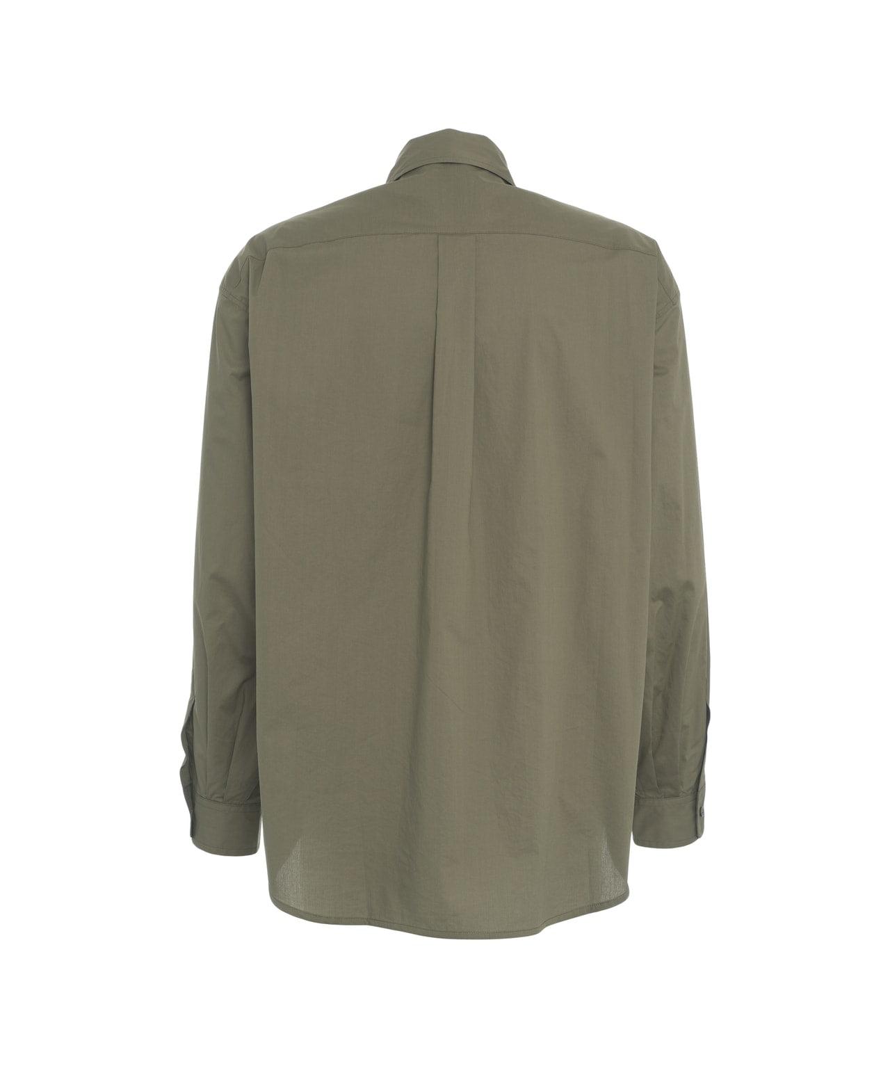 Oversize shirt with pockets Product Image