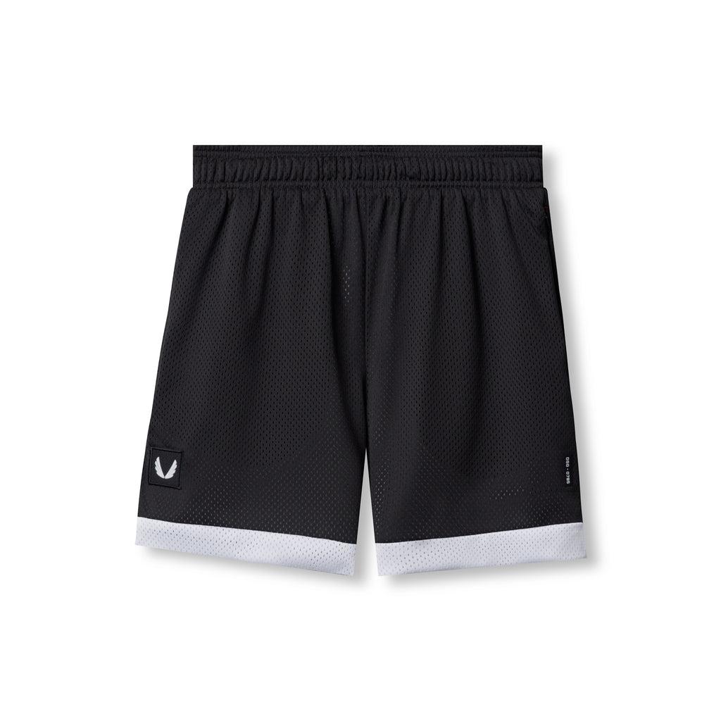 0795. SilverPlus™ Mesh Reversible Short - Black/White Male Product Image