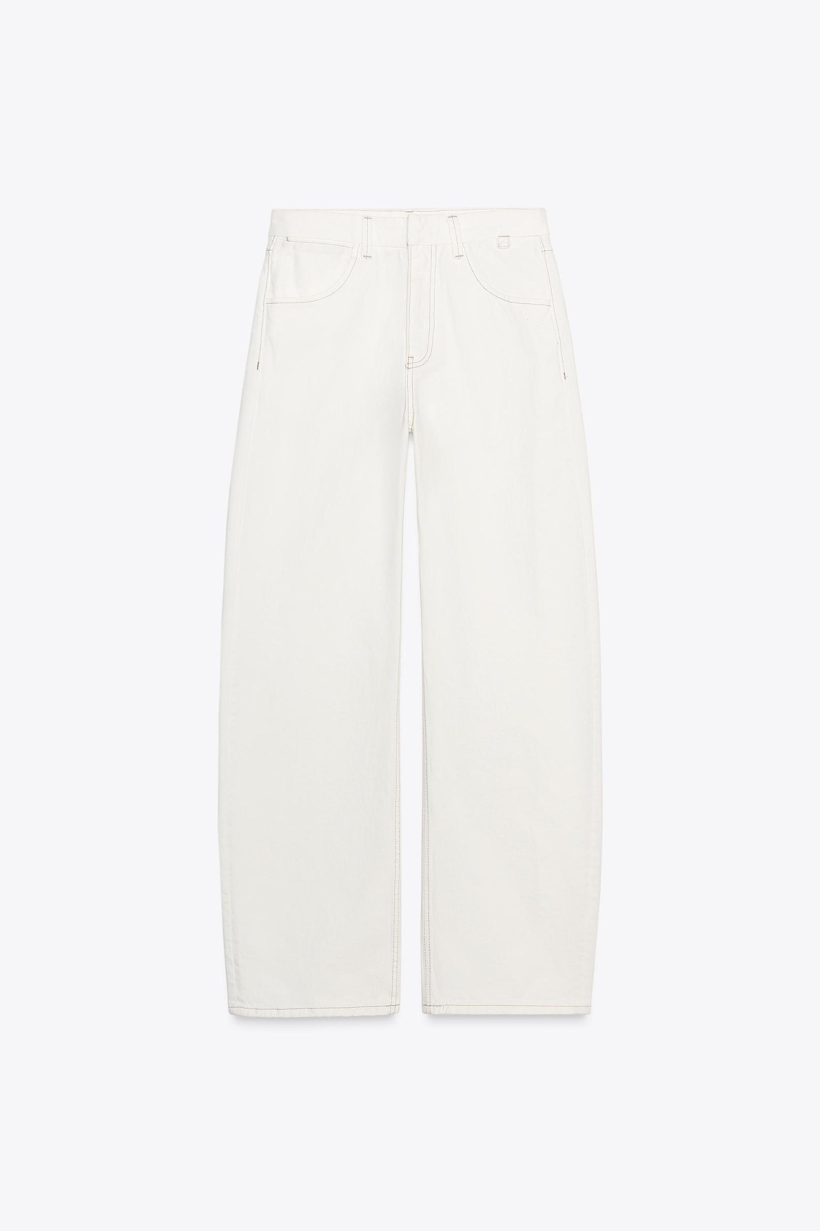 TRF HIGH-RISE CURVE JEANS Product Image