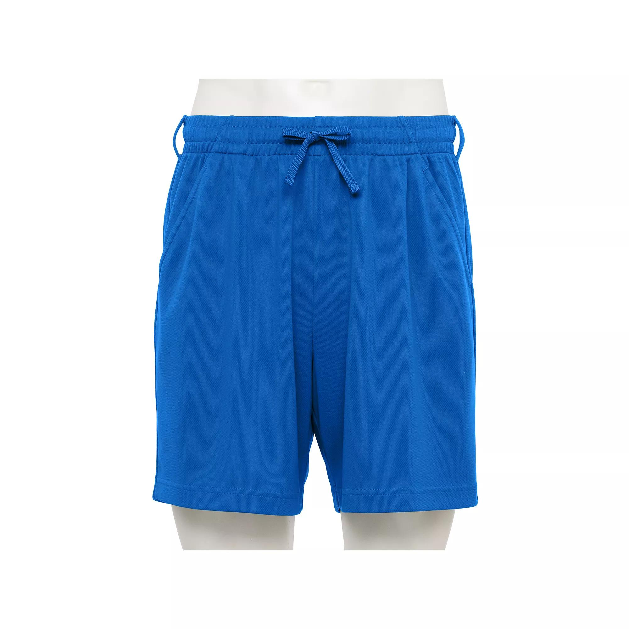 Men's Tek Gear® 7 in. Inseam Adaptive Mesh Shorts, Size: Large, Red Flower Product Image