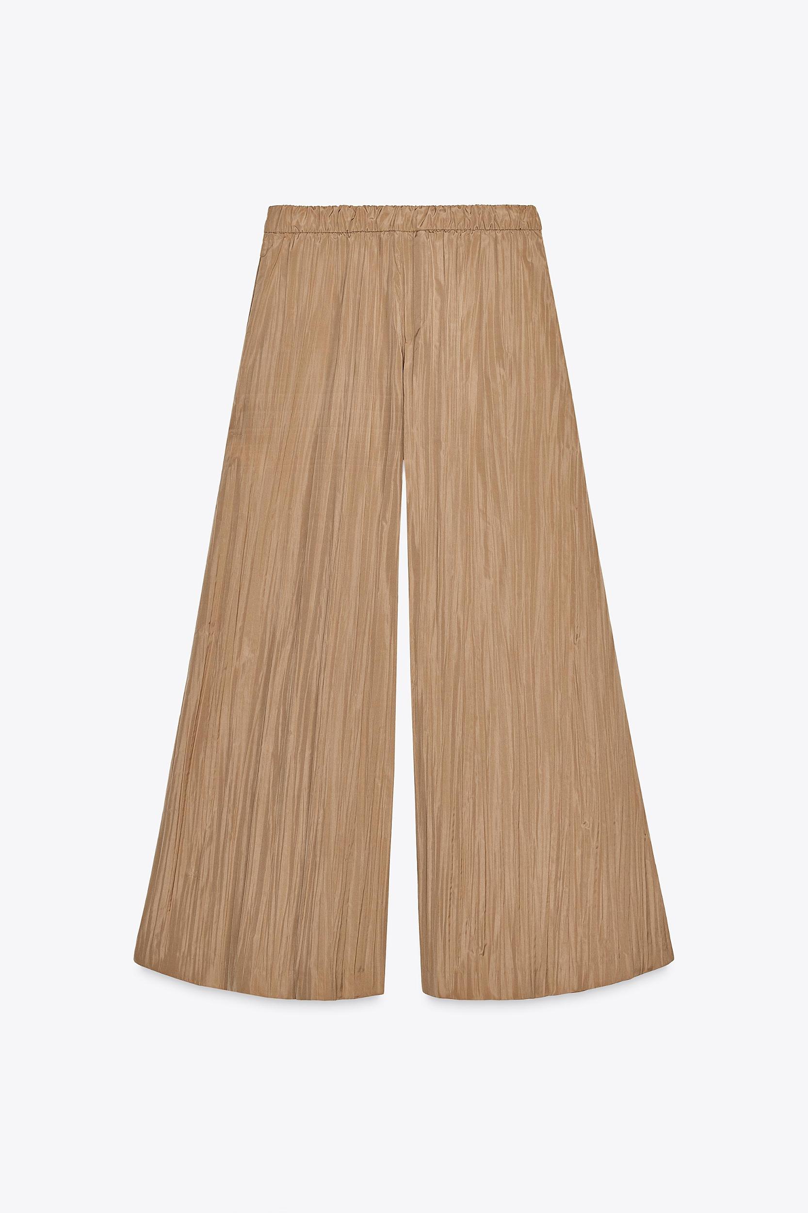 ZW COLLECTION PLEATED PALAZZO PANTS Product Image